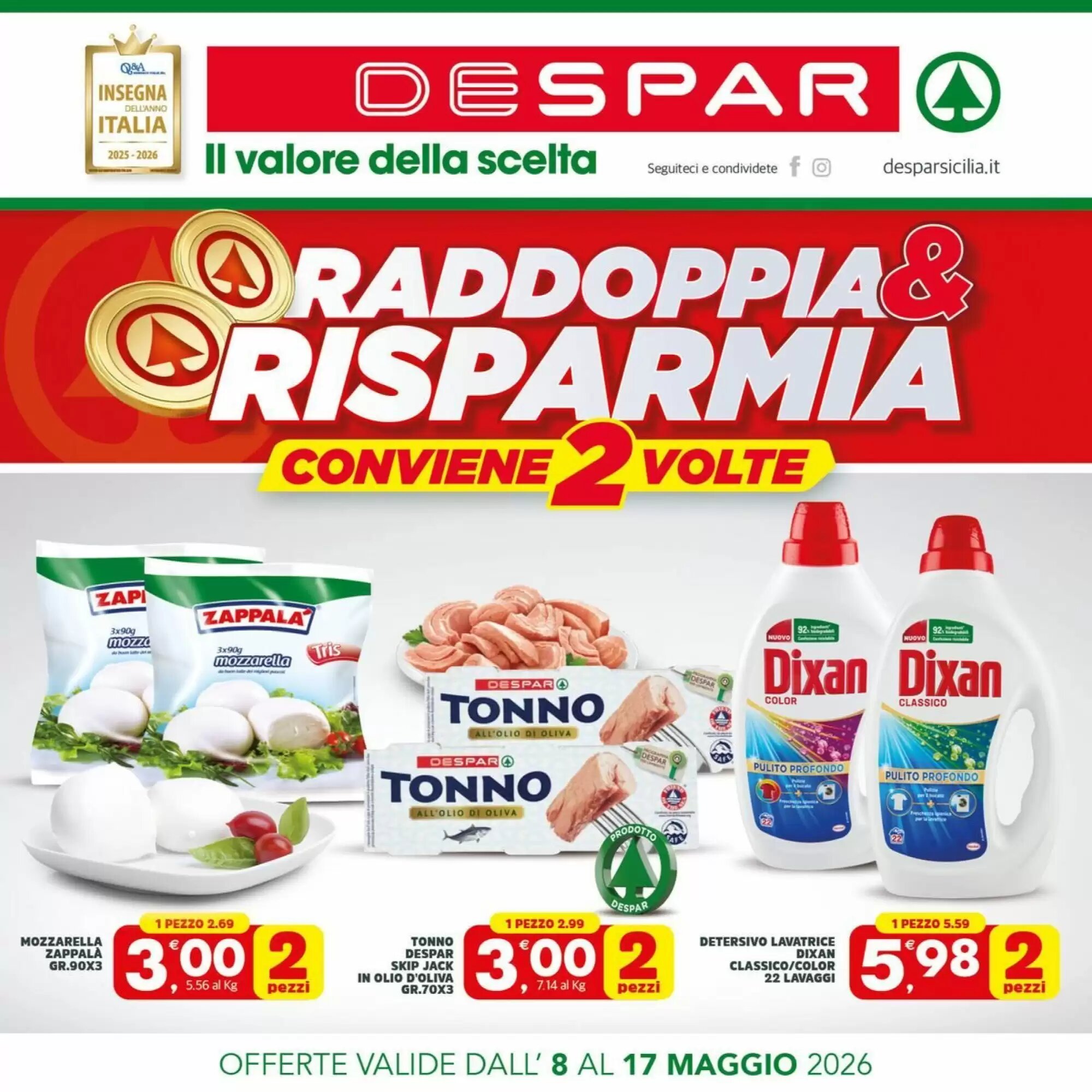 Volantino promozionale Despar  valide dal 08/05/2026 - Pagina 1.