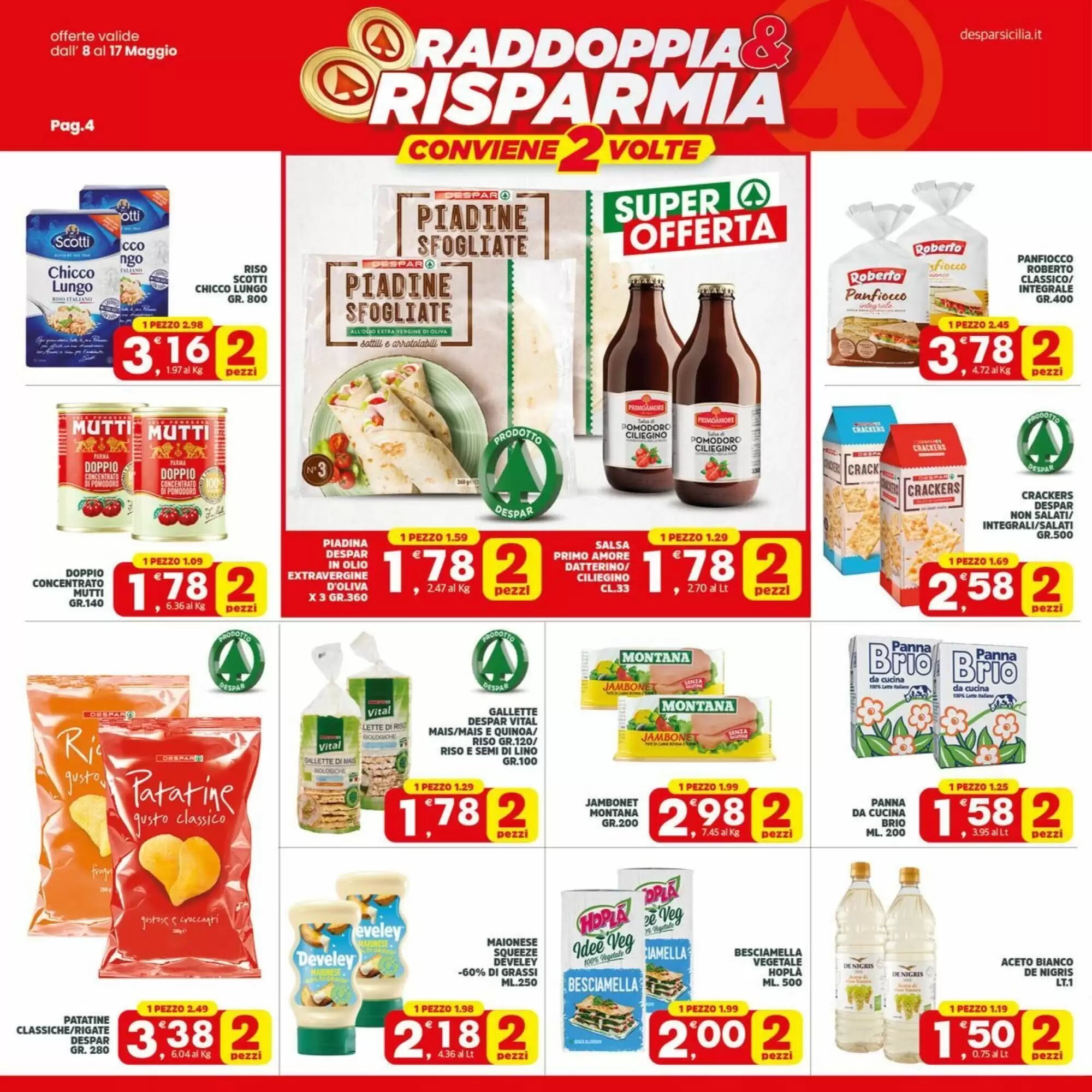 Volantino promozionale Despar  valide dal 08/05/2026 - Pagina 4.