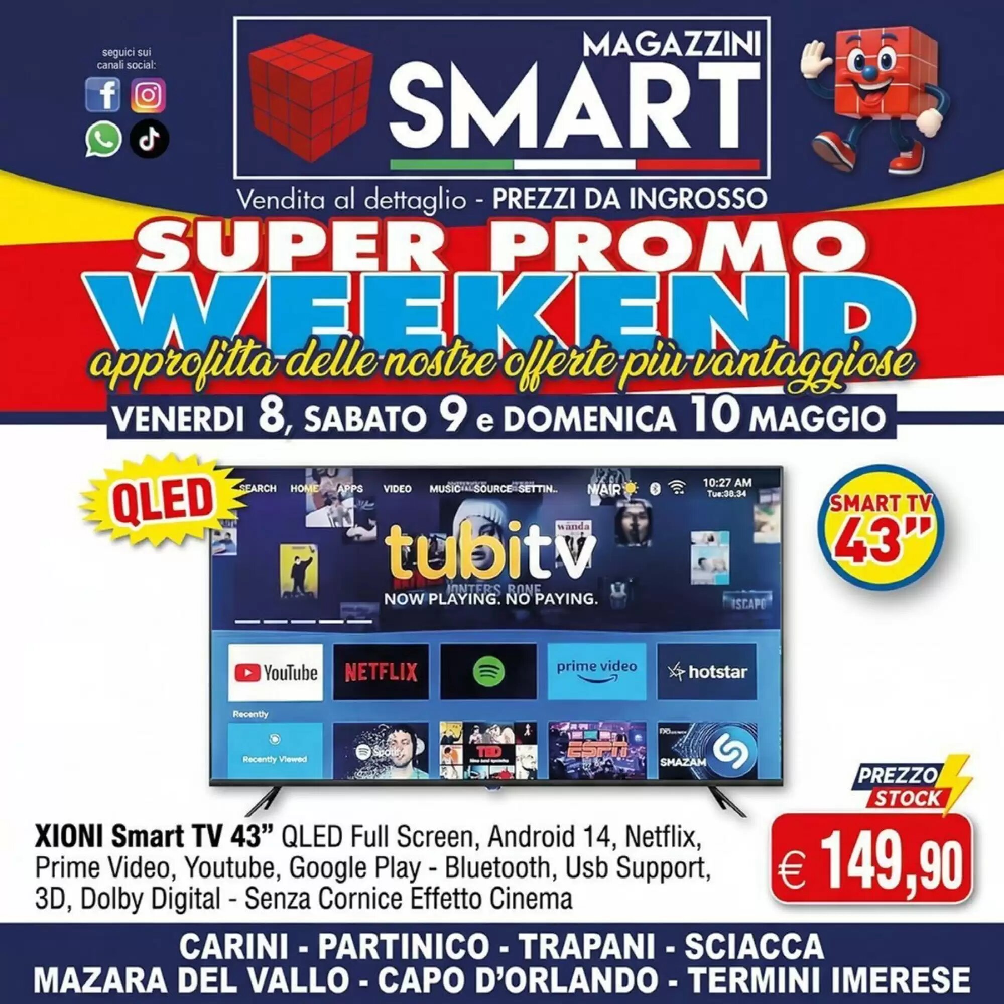 Volantino promozionale Magazzini Smart  valide dal 08/05/2026 - Pagina 2.