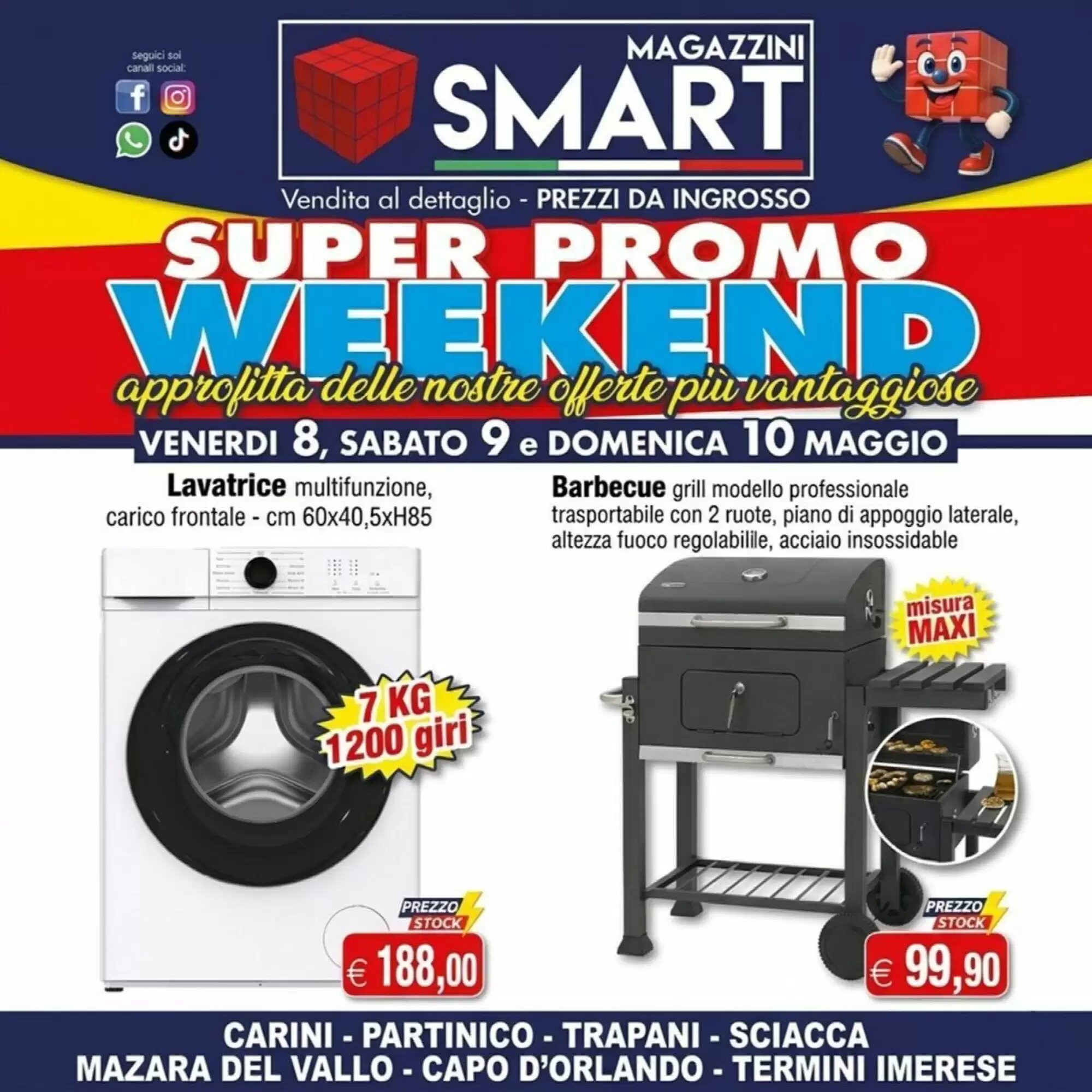 Volantino promozionale Magazzini Smart  valide dal 08/05/2026 - Pagina 4.