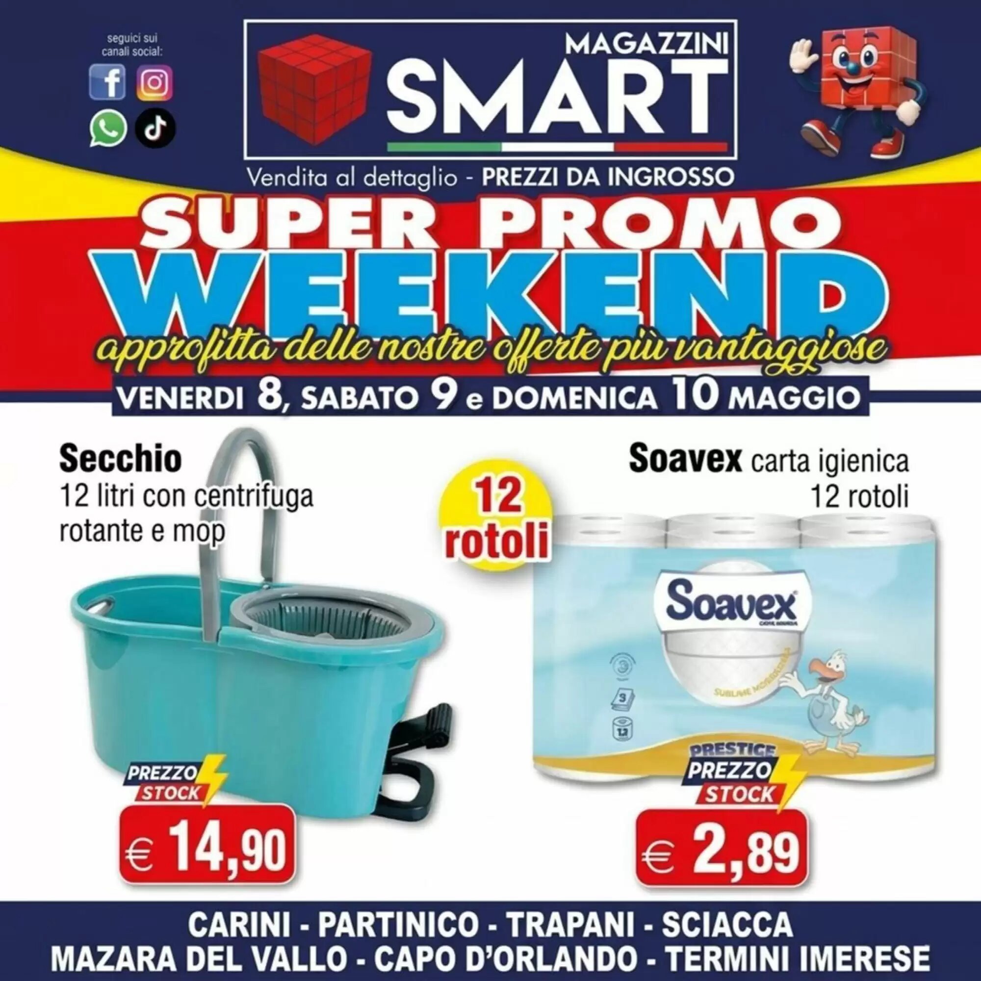 Volantino promozionale Magazzini Smart  valide dal 08/05/2026 - Pagina 7.