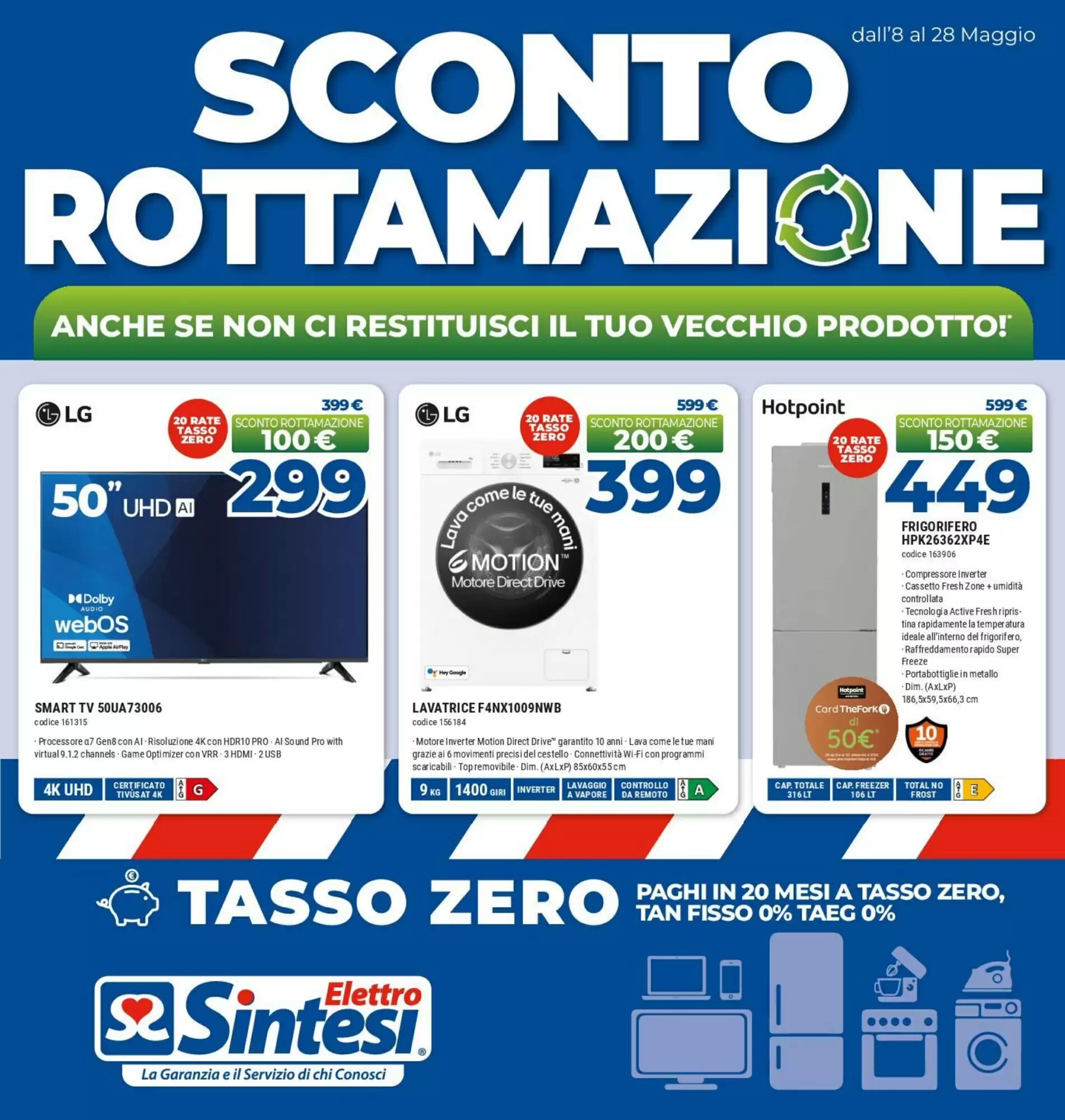 Volantino promozionale Elettrosintesi  valide dal 08/05/2026 - Pagina 1.