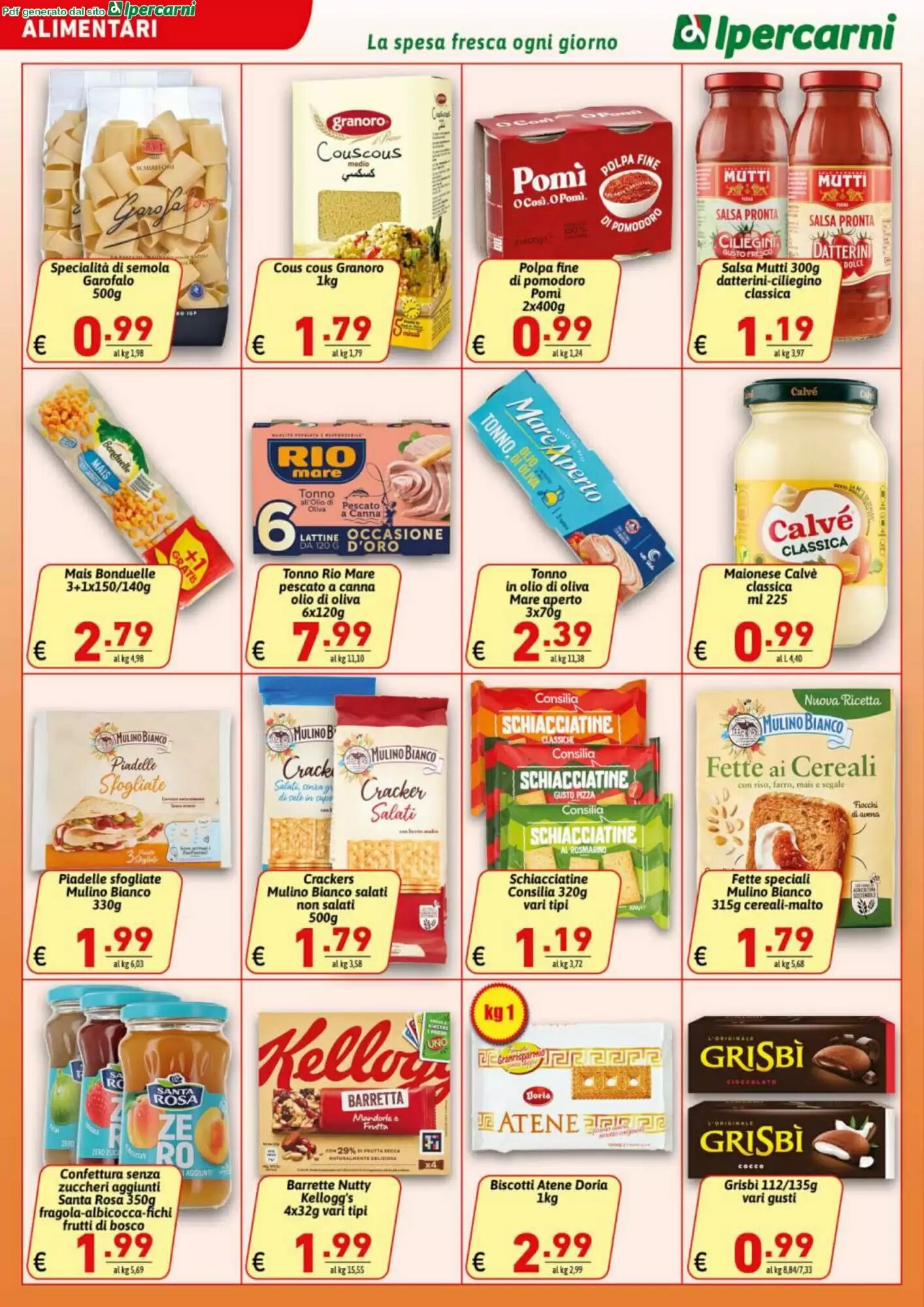 Volantino promozionale Ipercarni  valide dal 08/05/2026 - Pagina 12.