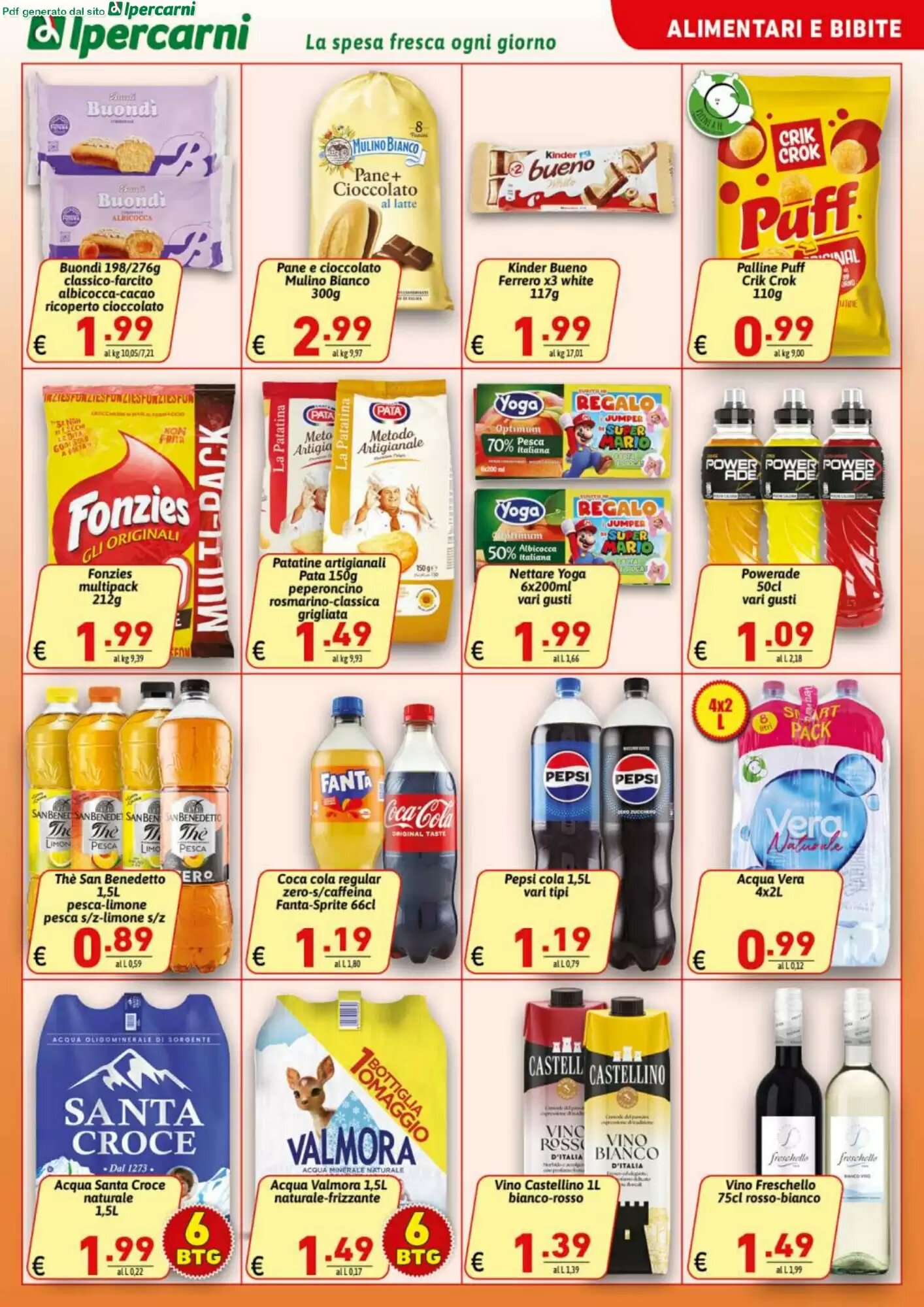 Volantino promozionale Ipercarni  valide dal 08/05/2026 - Pagina 13.