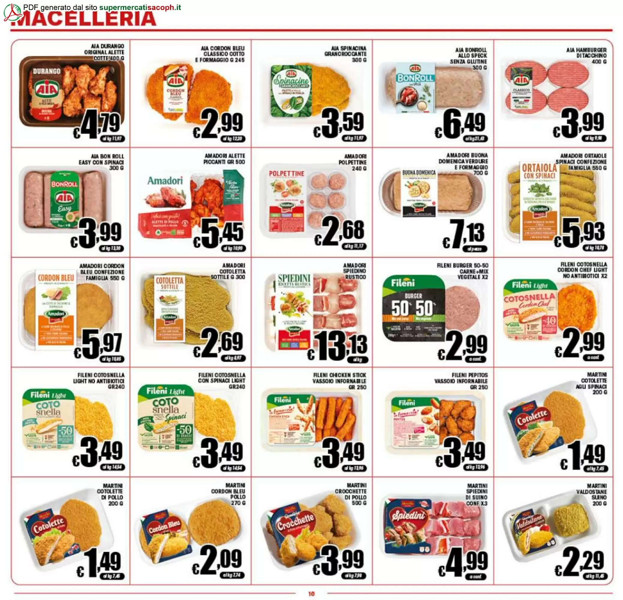 Volantino promozionale Sacoph  valide dal 08/05/2026 - Pagina 10.