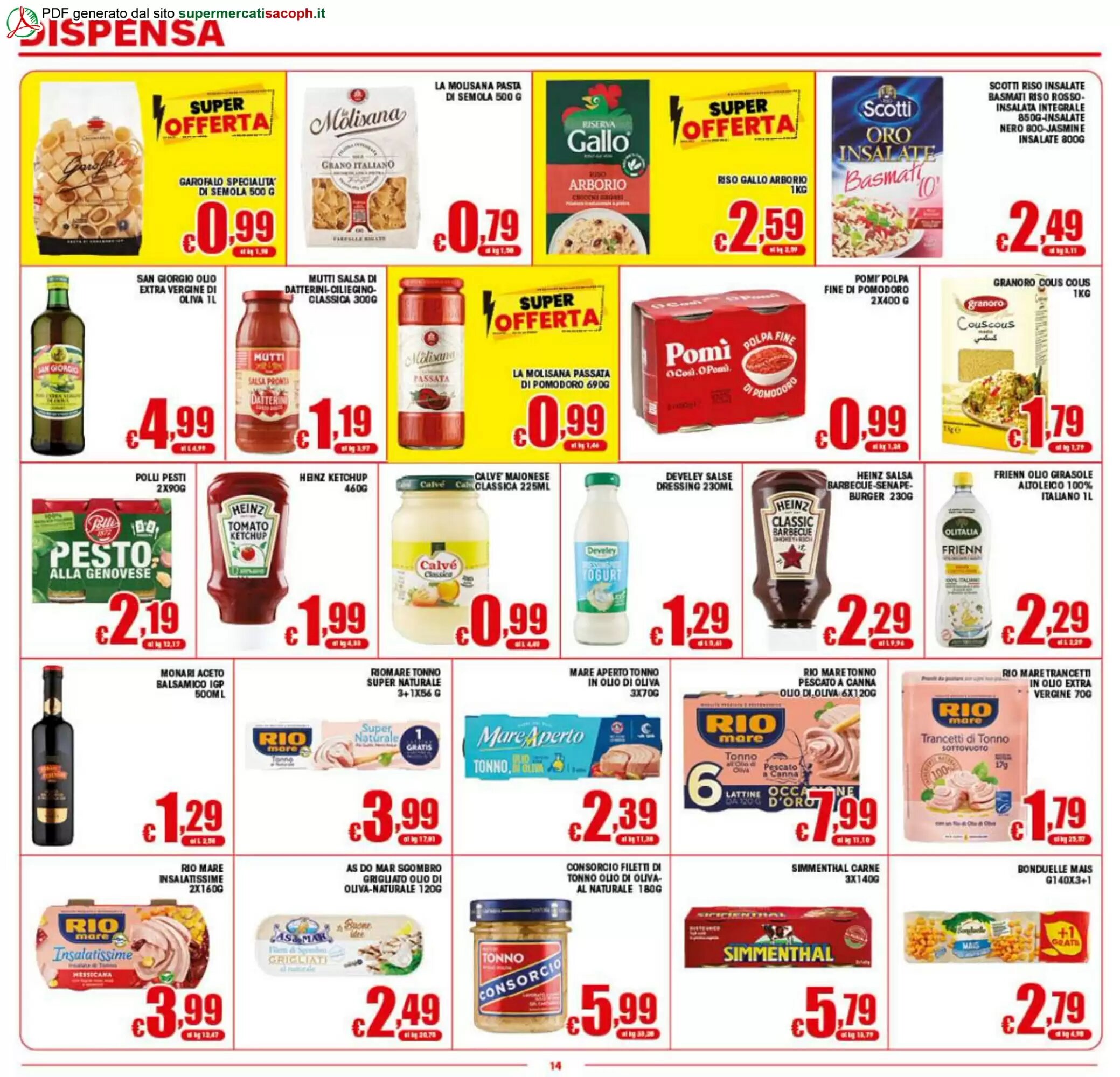 Volantino promozionale Sacoph  valide dal 08/05/2026 - Pagina 14.