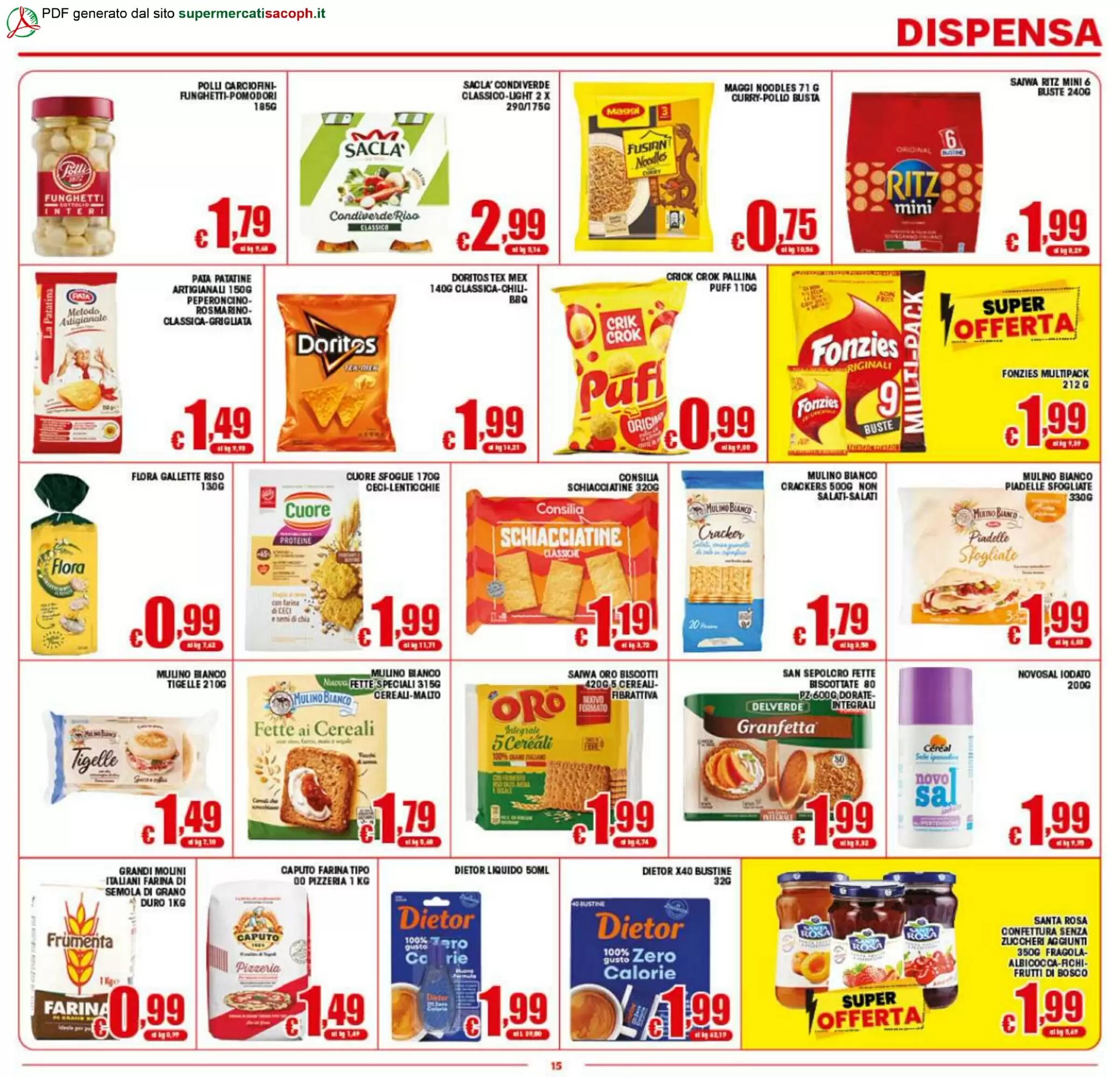 Volantino promozionale Sacoph  valide dal 08/05/2026 - Pagina 15.