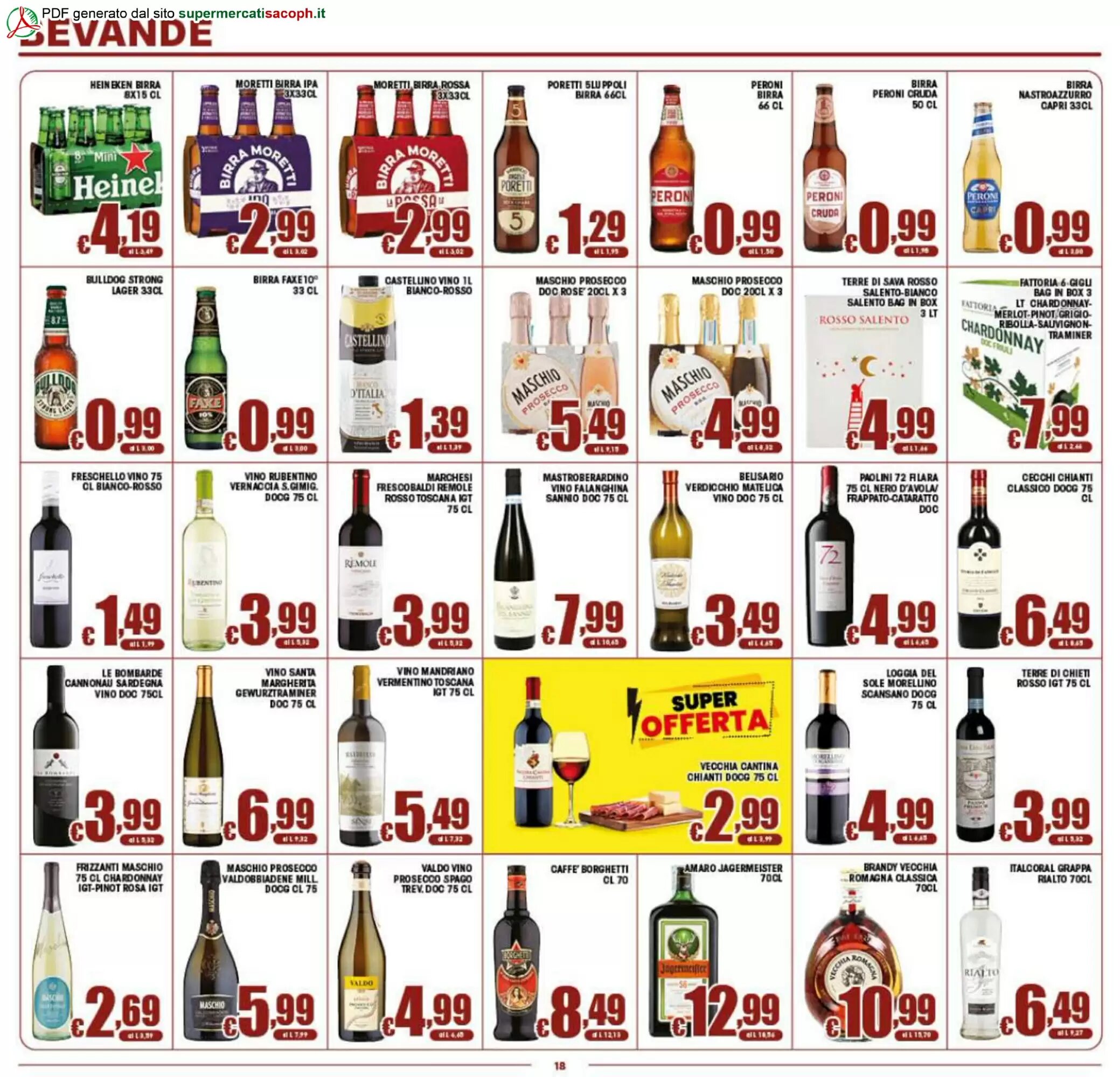 Volantino promozionale Sacoph  valide dal 08/05/2026 - Pagina 18.