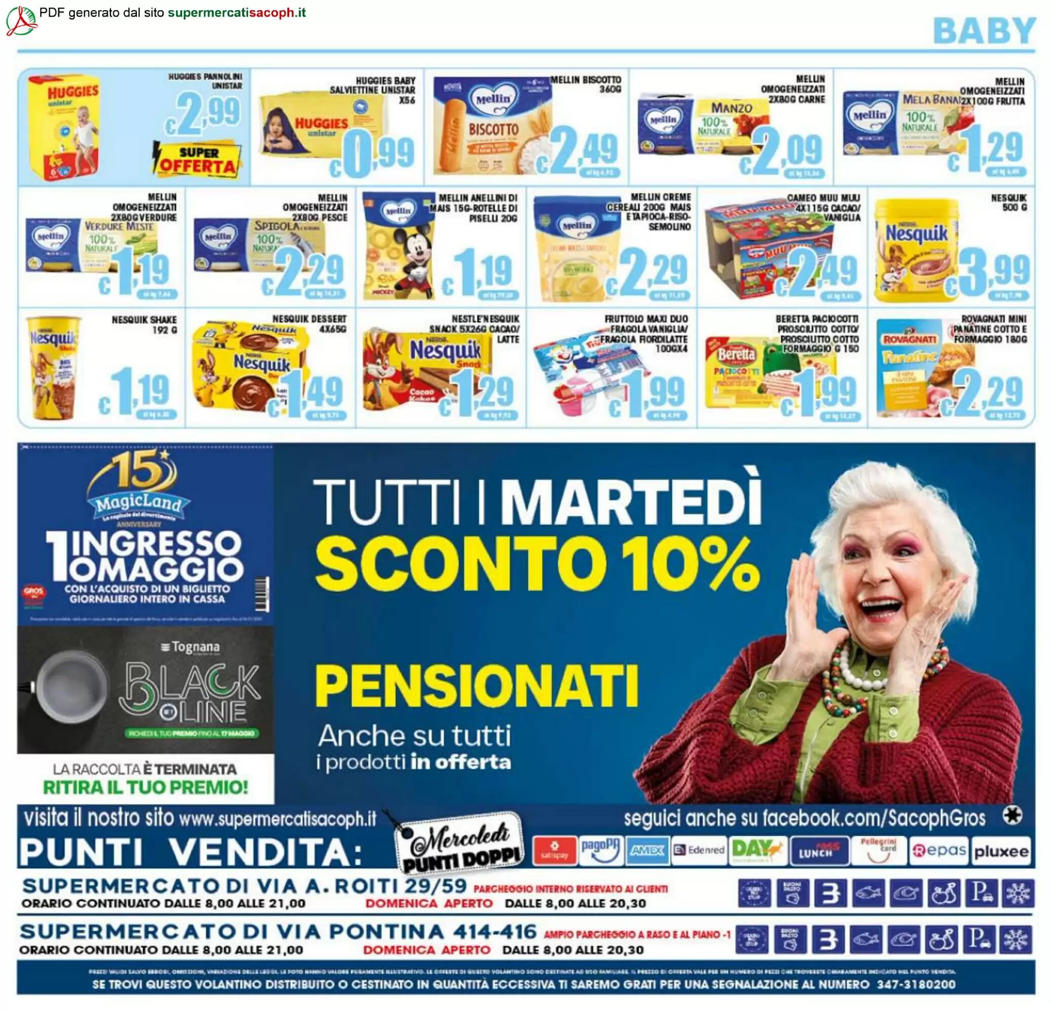 Volantino promozionale Sacoph  valide dal 08/05/2026 - Pagina 20.