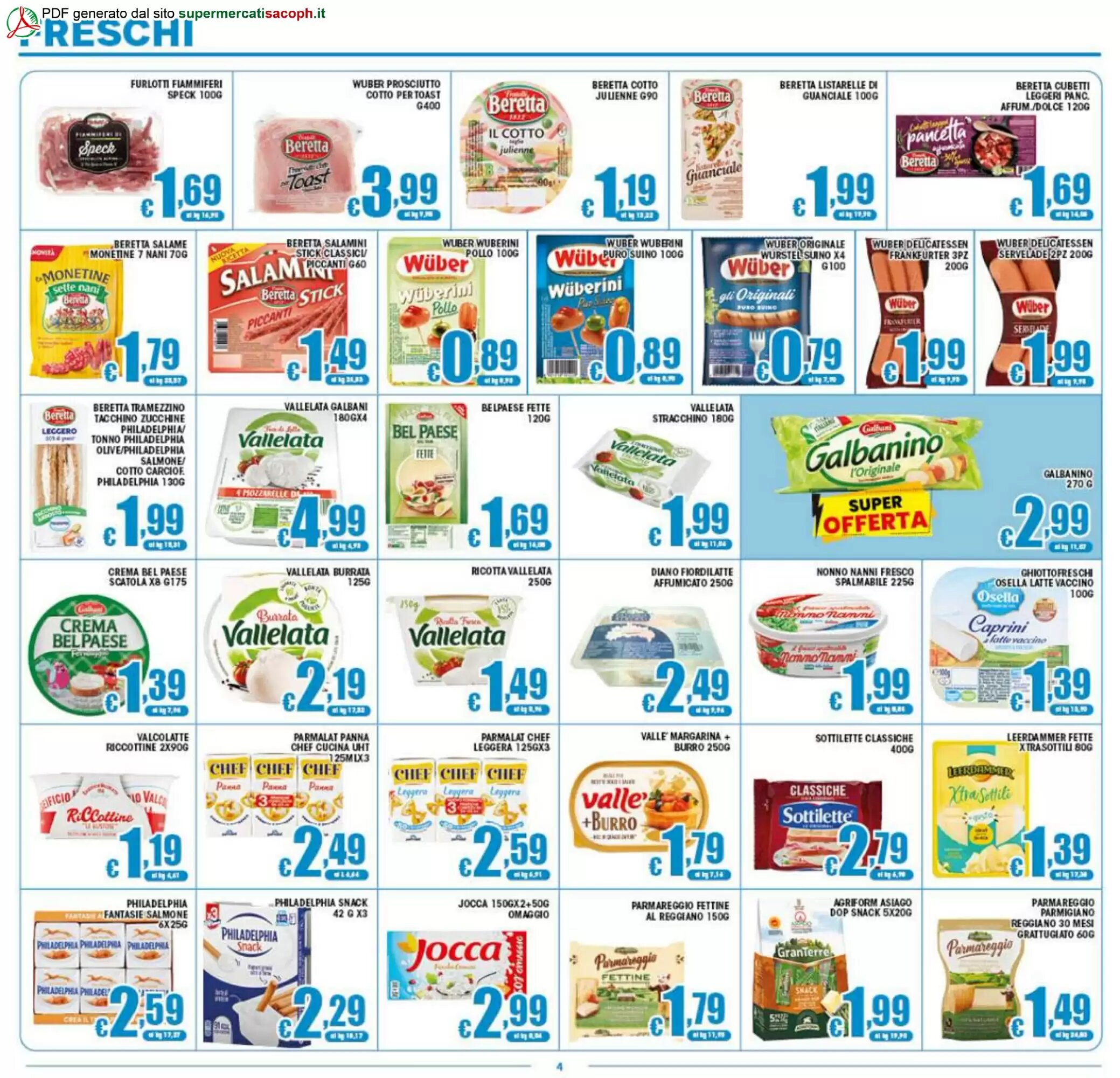 Volantino promozionale Sacoph  valide dal 08/05/2026 - Pagina 4.