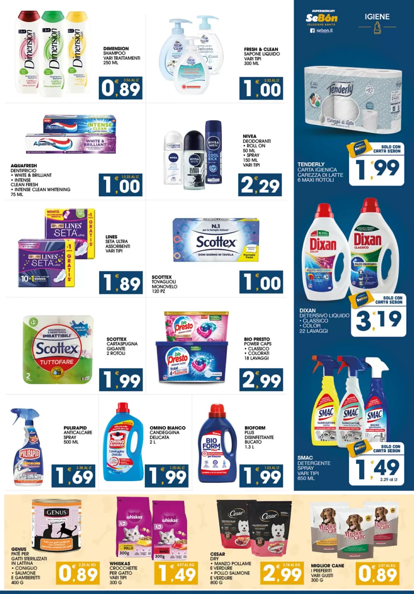 Volantino promozionale SeBón Supermercati  valide dal 08/05/2026 - Pagina 11.
