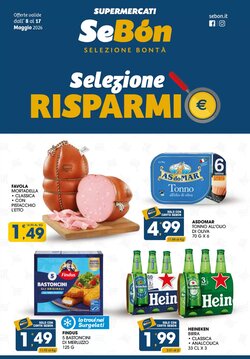 Volantino promozionale SeBón Supermercati valide dal 08/05/2026