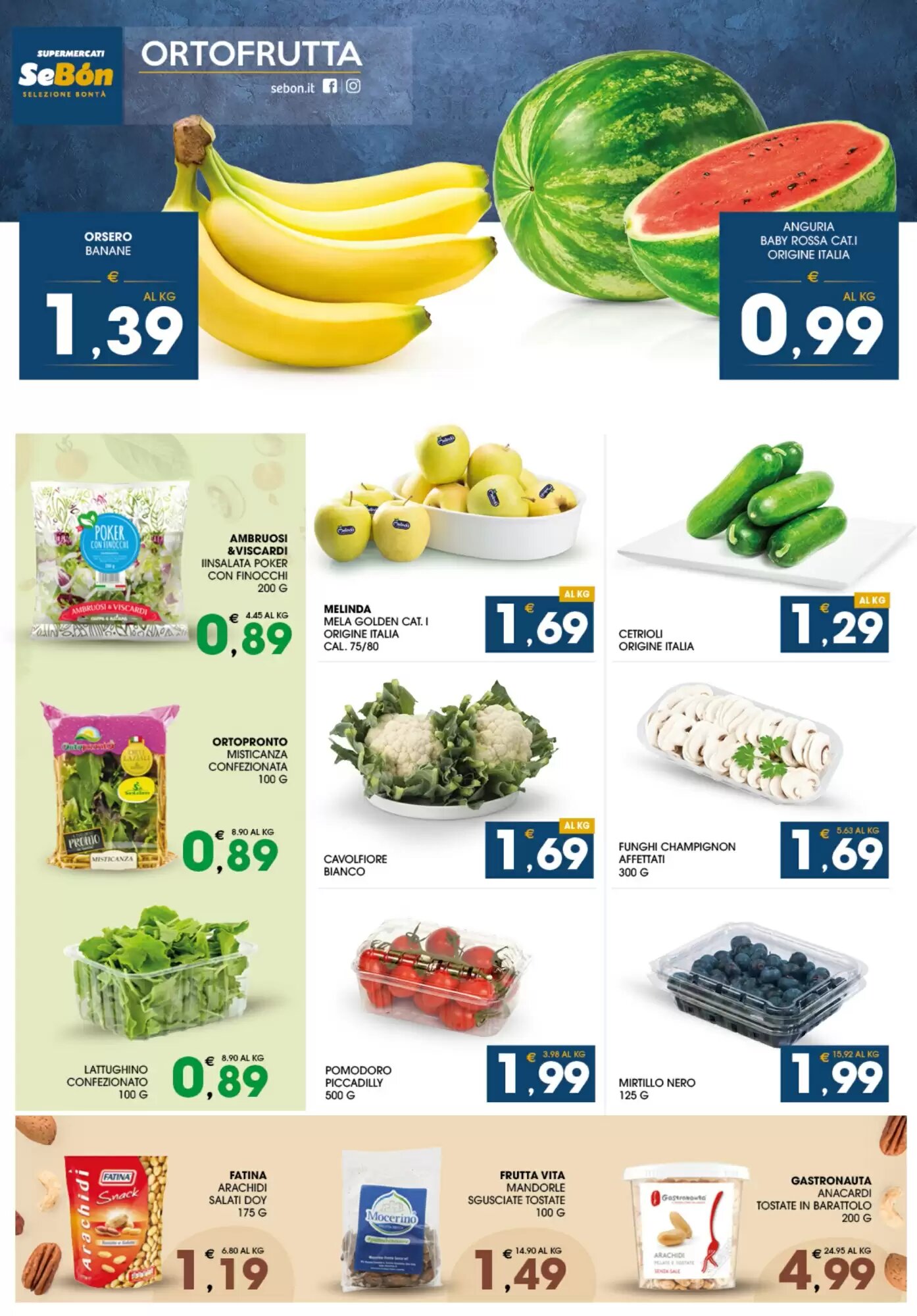 Volantino promozionale SeBón Supermercati  valide dal 08/05/2026 - Pagina 4.