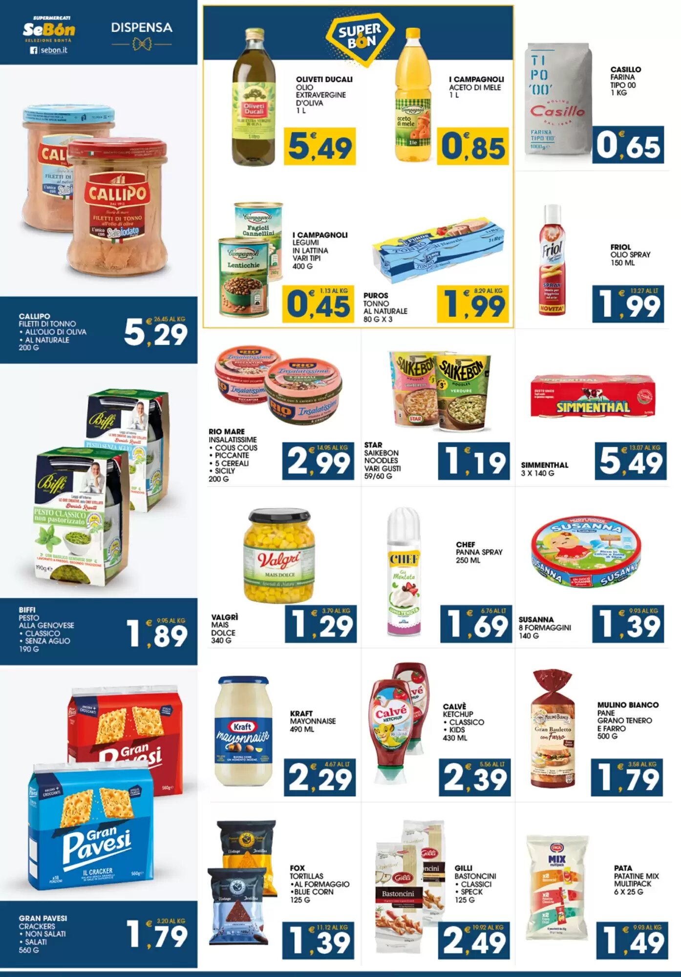 Volantino promozionale SeBón Supermercati  valide dal 08/05/2026 - Pagina 8.