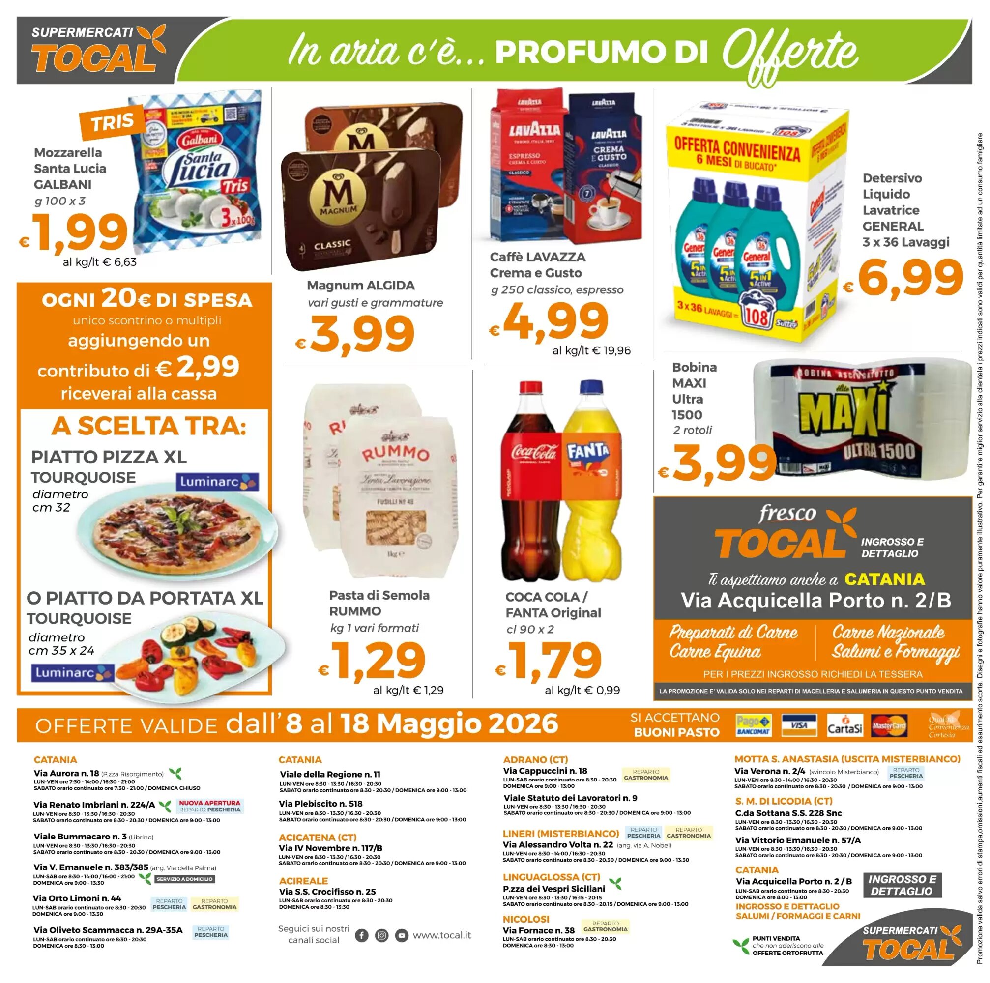 Volantino promozionale Tocal  valide dal 08/05/2026 - Pagina 12.