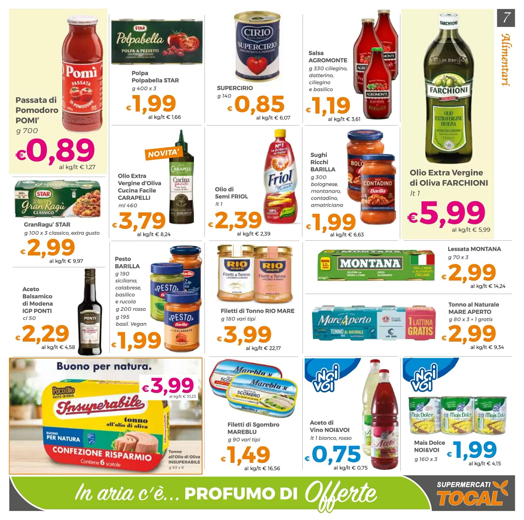 Volantino promozionale Tocal  valide dal 08/05/2026 - Pagina 7.