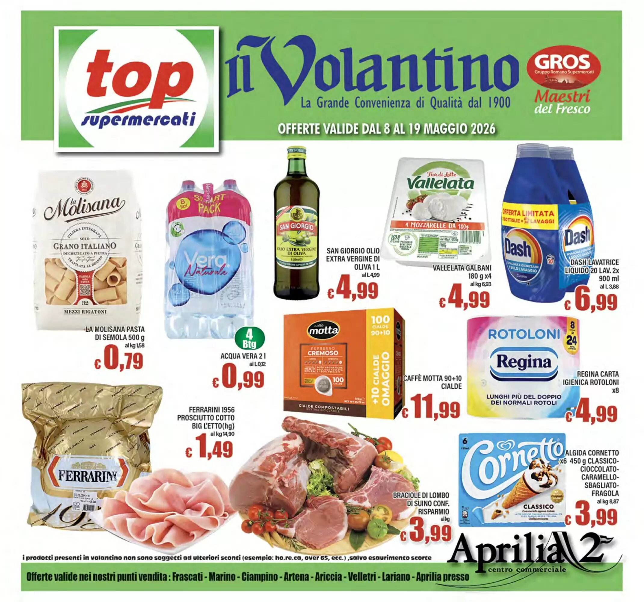 Volantino promozionale Top Supermercati  valide dal 08/05/2026 - Pagina 1.