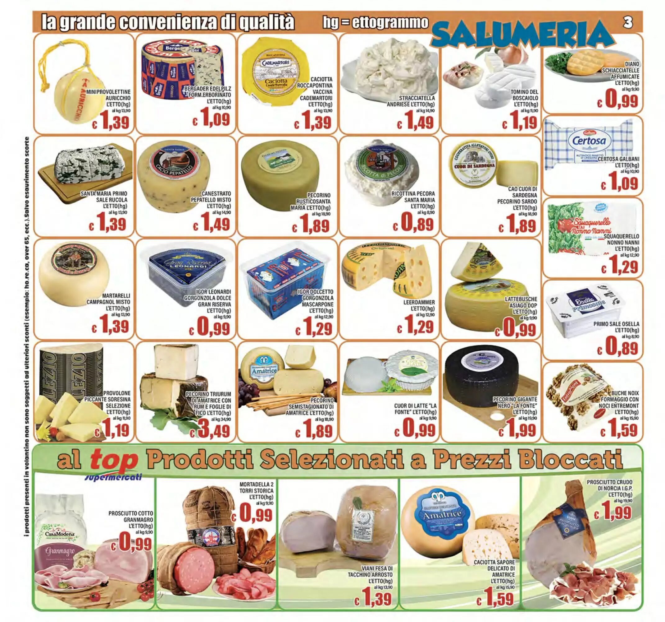 Volantino promozionale Top Supermercati  valide dal 08/05/2026 - Pagina 3.