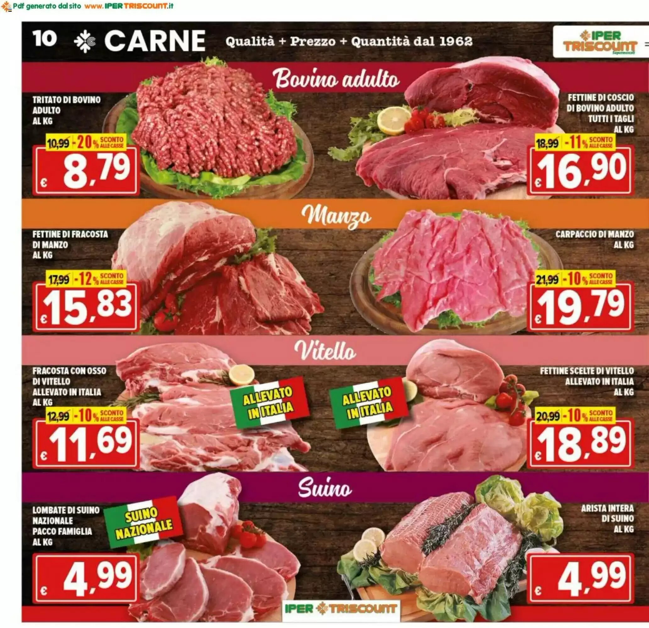 Volantino promozionale Iper Triscount  valide dal 08/05/2026 - Pagina 10.