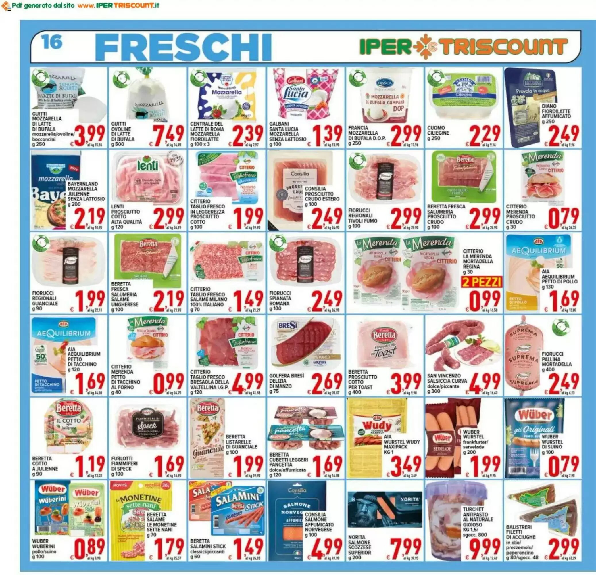 Volantino promozionale Iper Triscount  valide dal 08/05/2026 - Pagina 16.