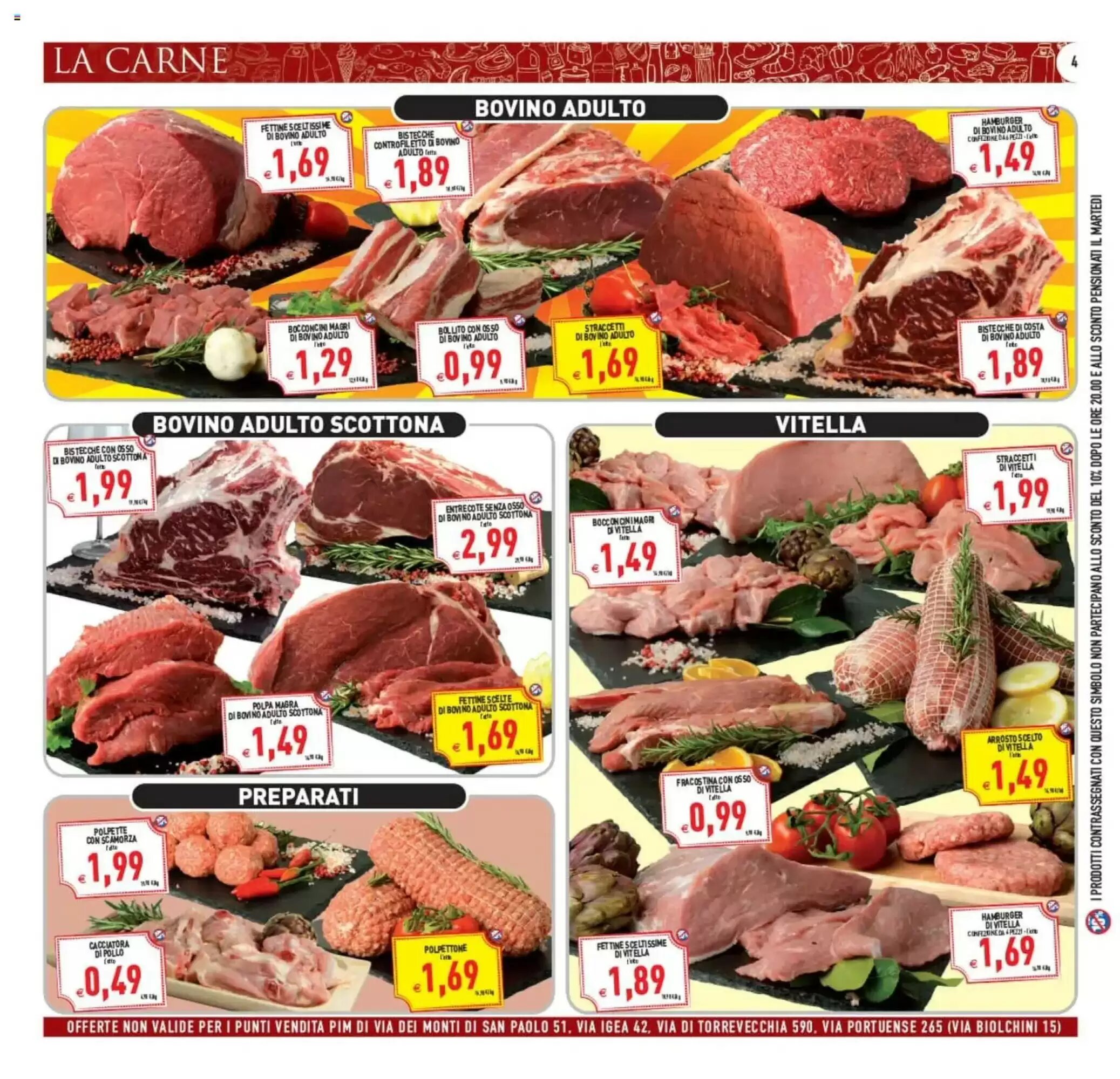 Volantino promozionale Pim Supermercati  valide dal 08/05/2026 - Pagina 4.