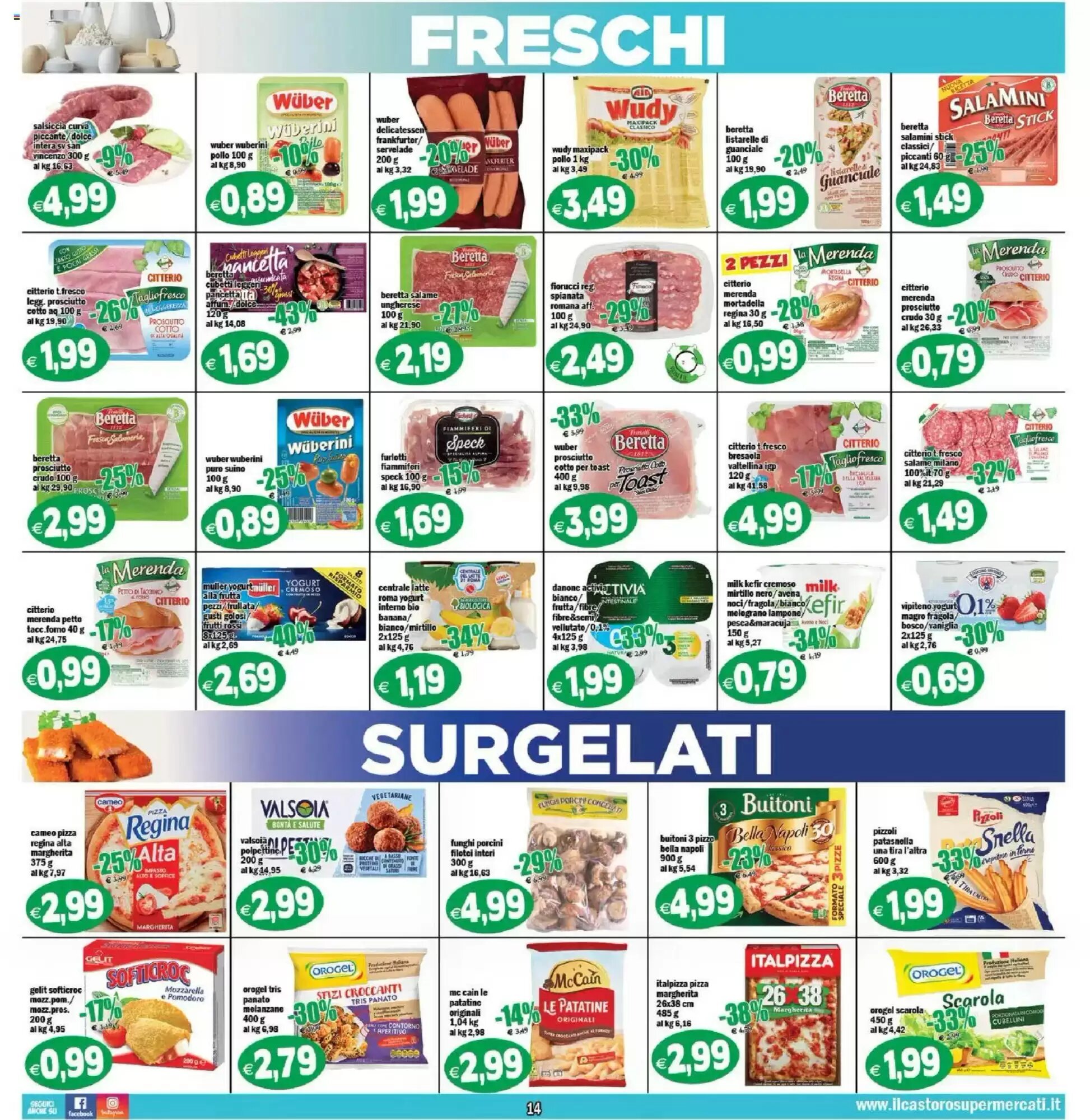 Volantino promozionale Il Castoro Supermercati  valide dal 08/05/2026 - Pagina 14.