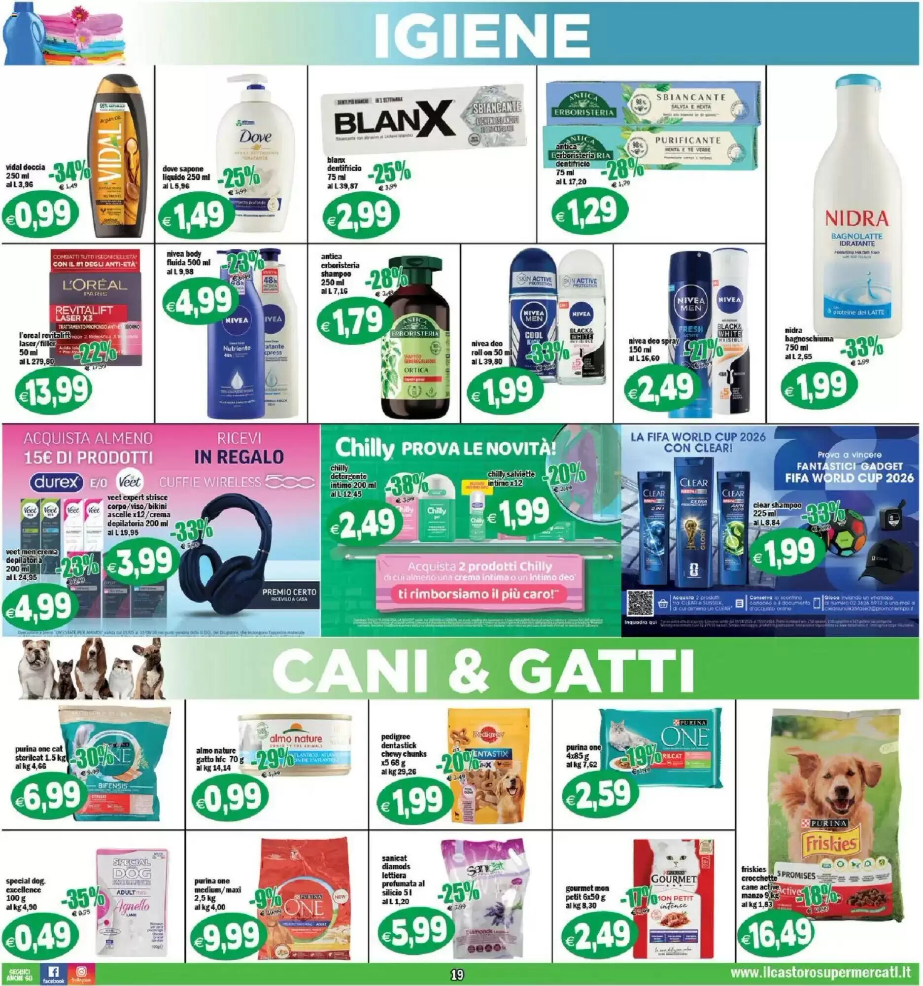 Volantino promozionale Il Castoro Supermercati  valide dal 08/05/2026 - Pagina 19.