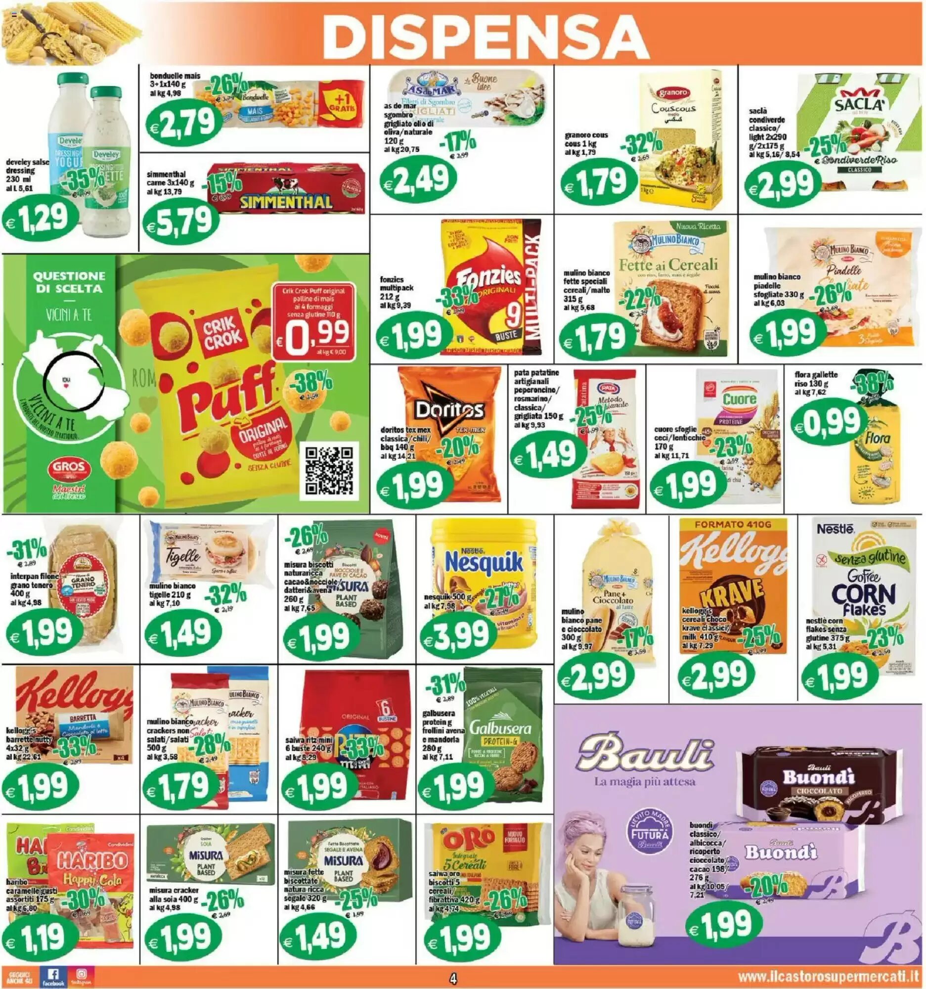 Volantino promozionale Il Castoro Supermercati  valide dal 08/05/2026 - Pagina 4.
