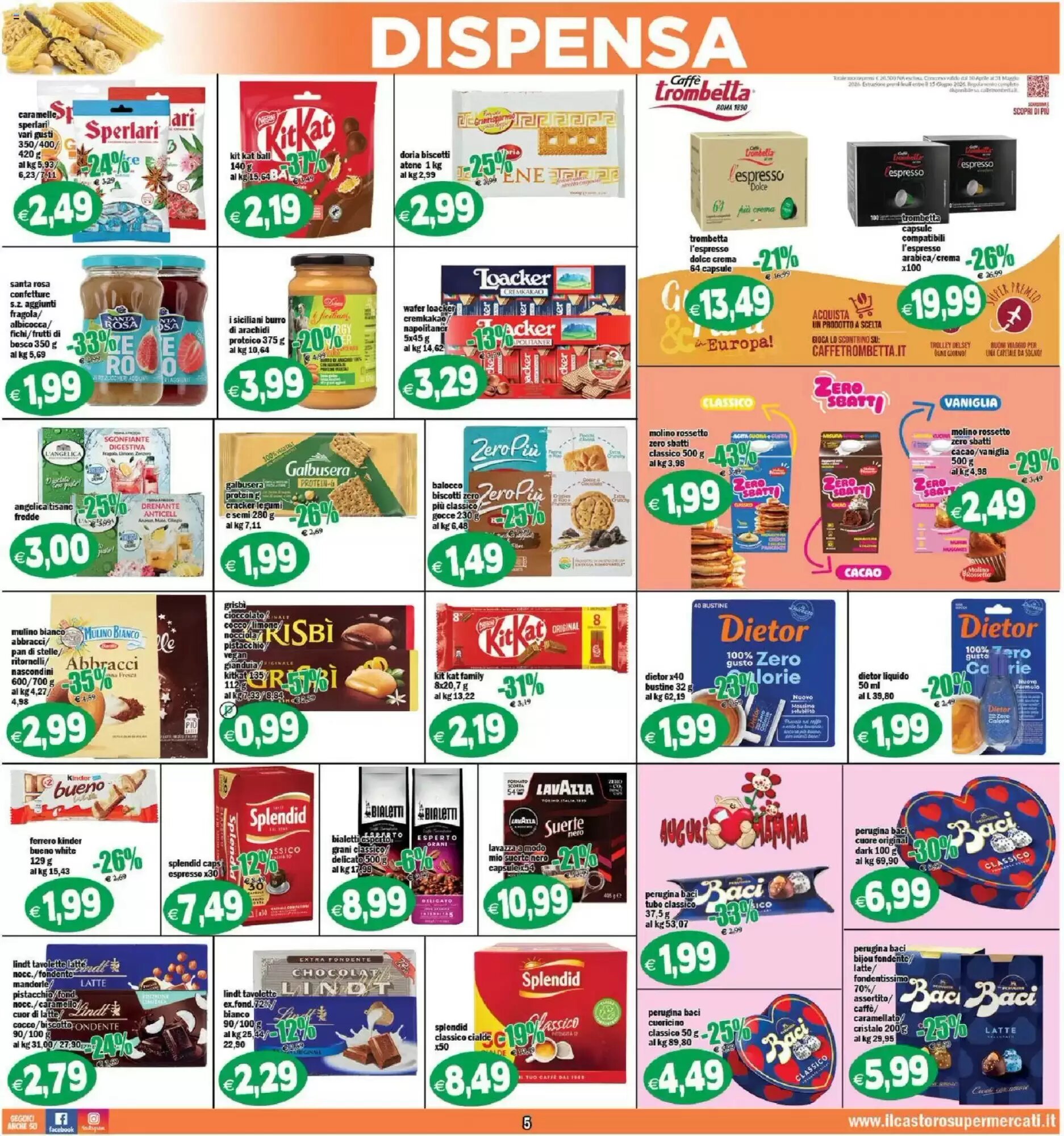 Volantino promozionale Il Castoro Supermercati  valide dal 08/05/2026 - Pagina 5.