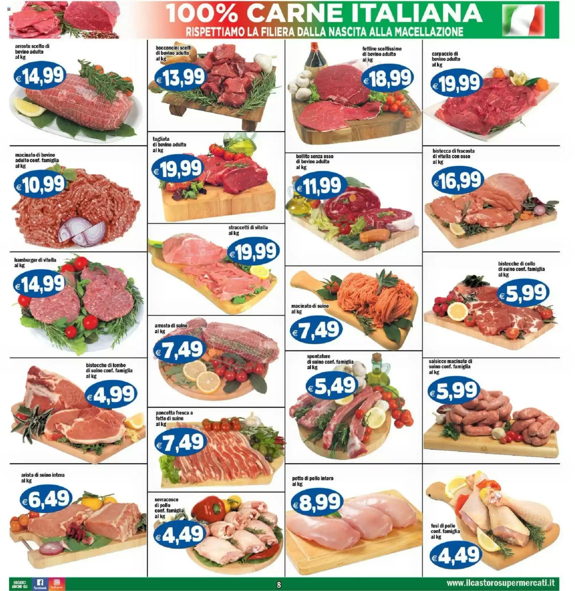 Volantino promozionale Il Castoro Supermercati  valide dal 08/05/2026 - Pagina 8.