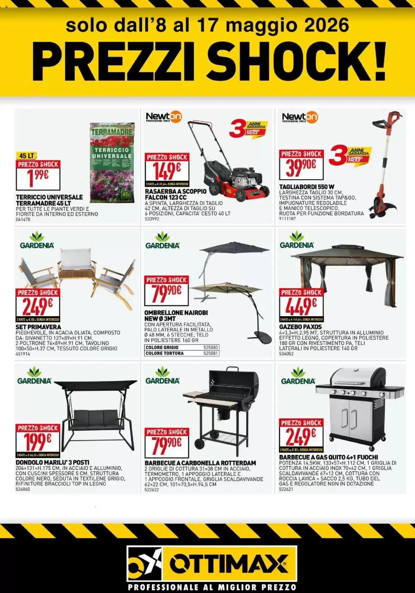 Volantino promozionale Ottimax  valide dal 08/05/2026 - Pagina 1.