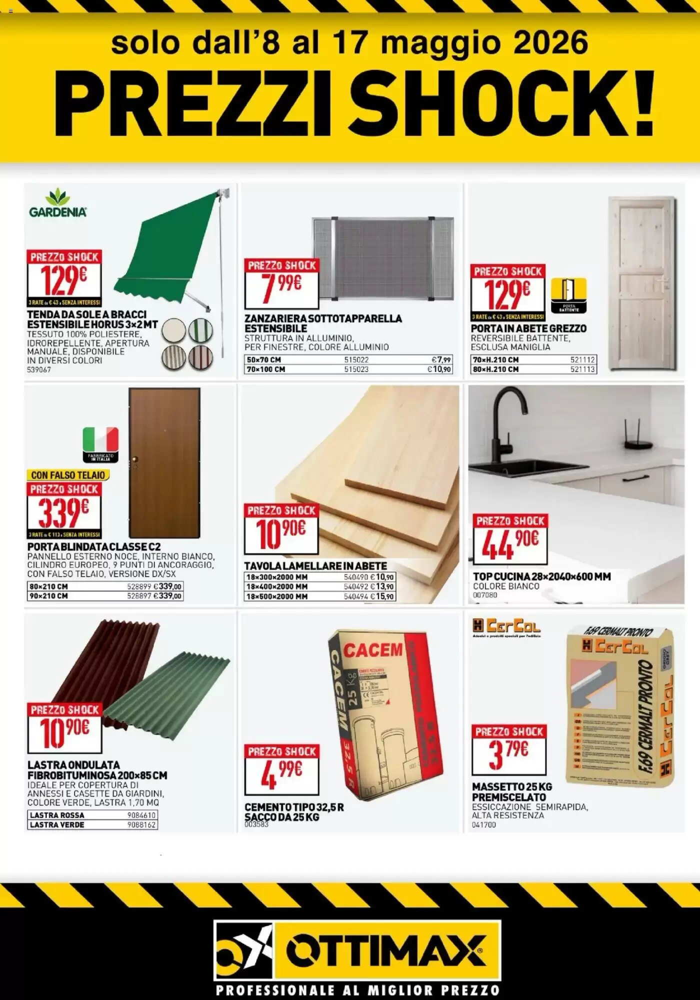 Volantino promozionale Ottimax  valide dal 08/05/2026 - Pagina 6.