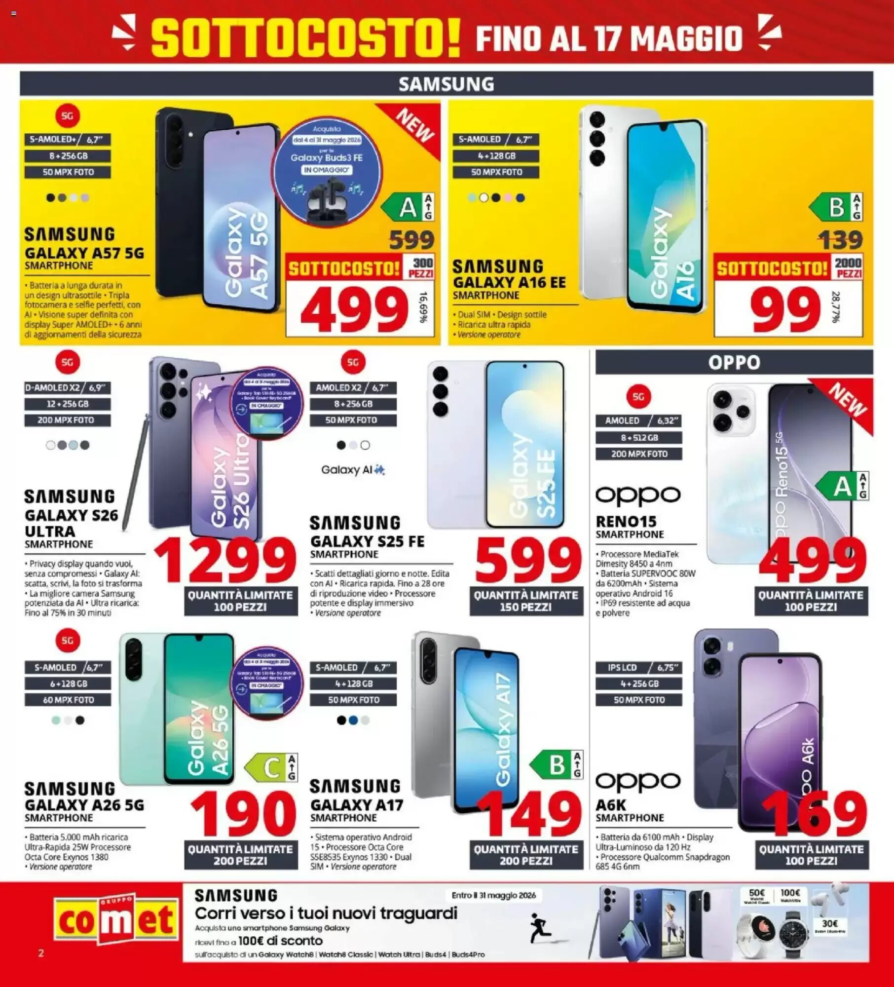 Volantino promozionale Comet  valide dal 08/05/2026 - Pagina 2.