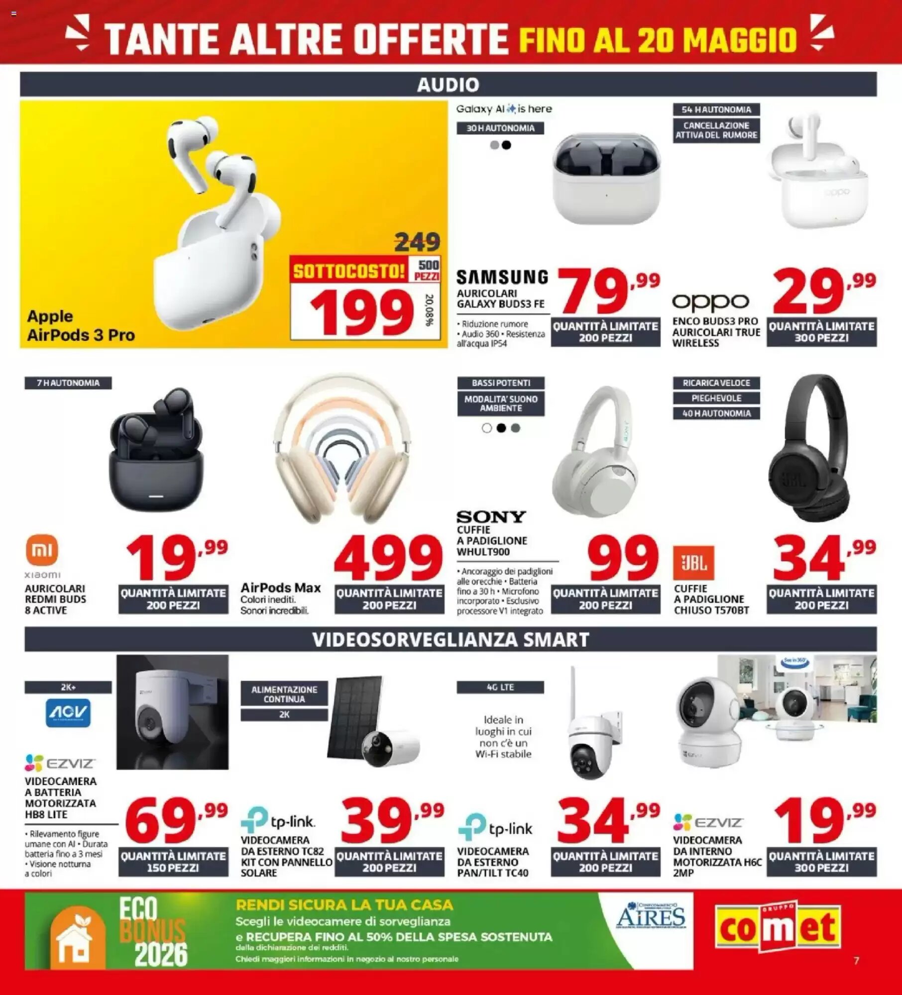 Volantino promozionale Comet  valide dal 08/05/2026 - Pagina 7.
