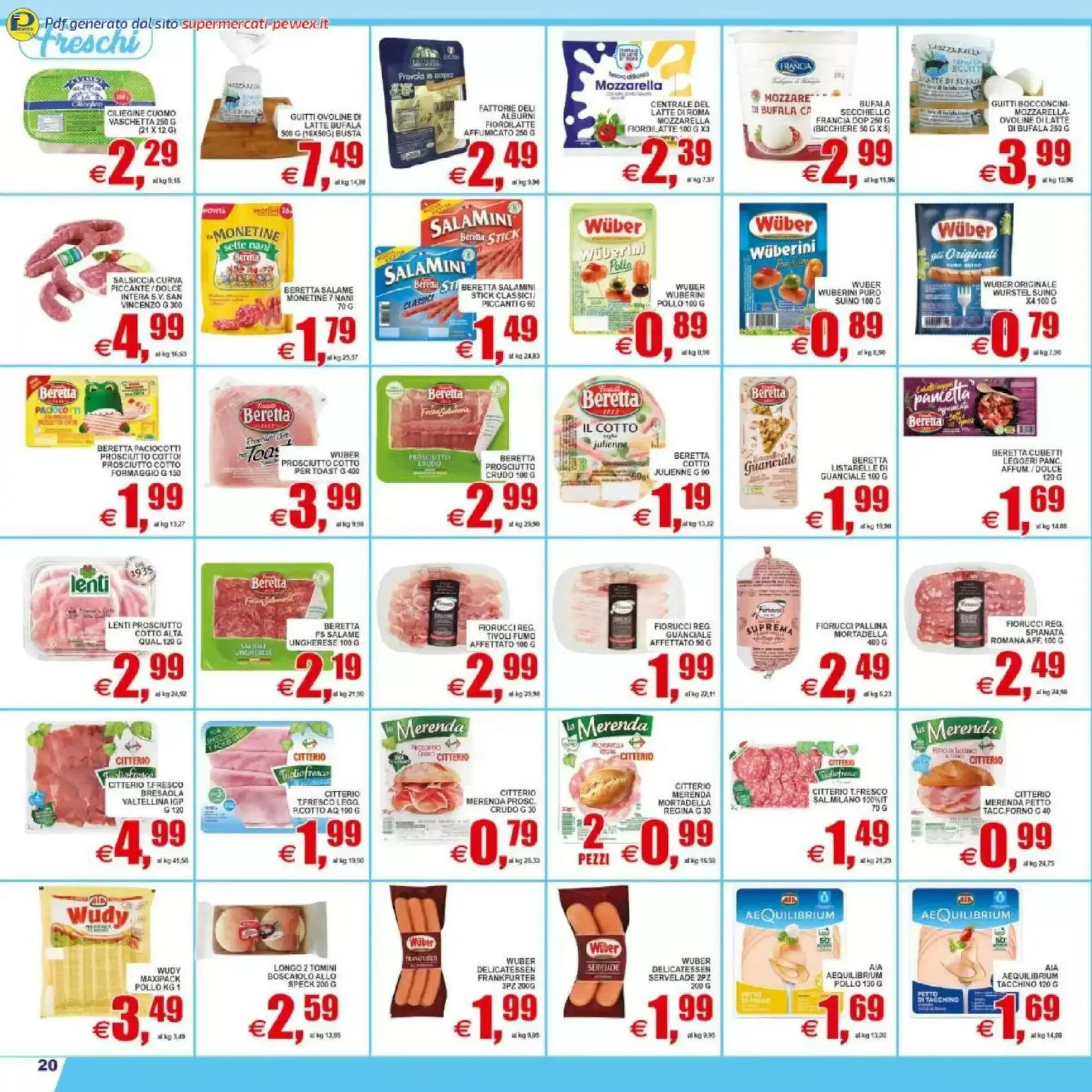 Volantino promozionale Pewex  valide dal 08/05/2026 - Pagina 20.