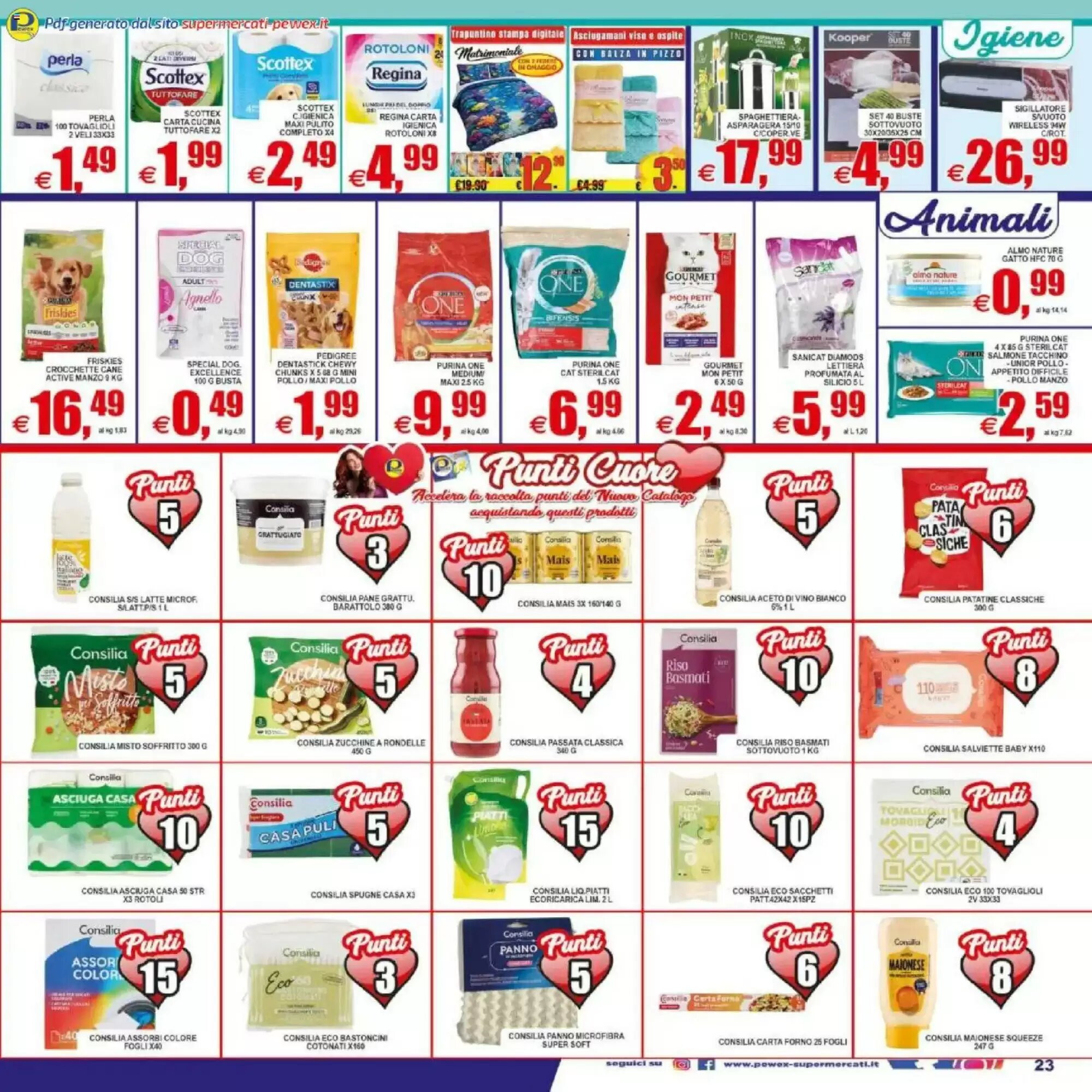 Volantino promozionale Pewex  valide dal 08/05/2026 - Pagina 23.