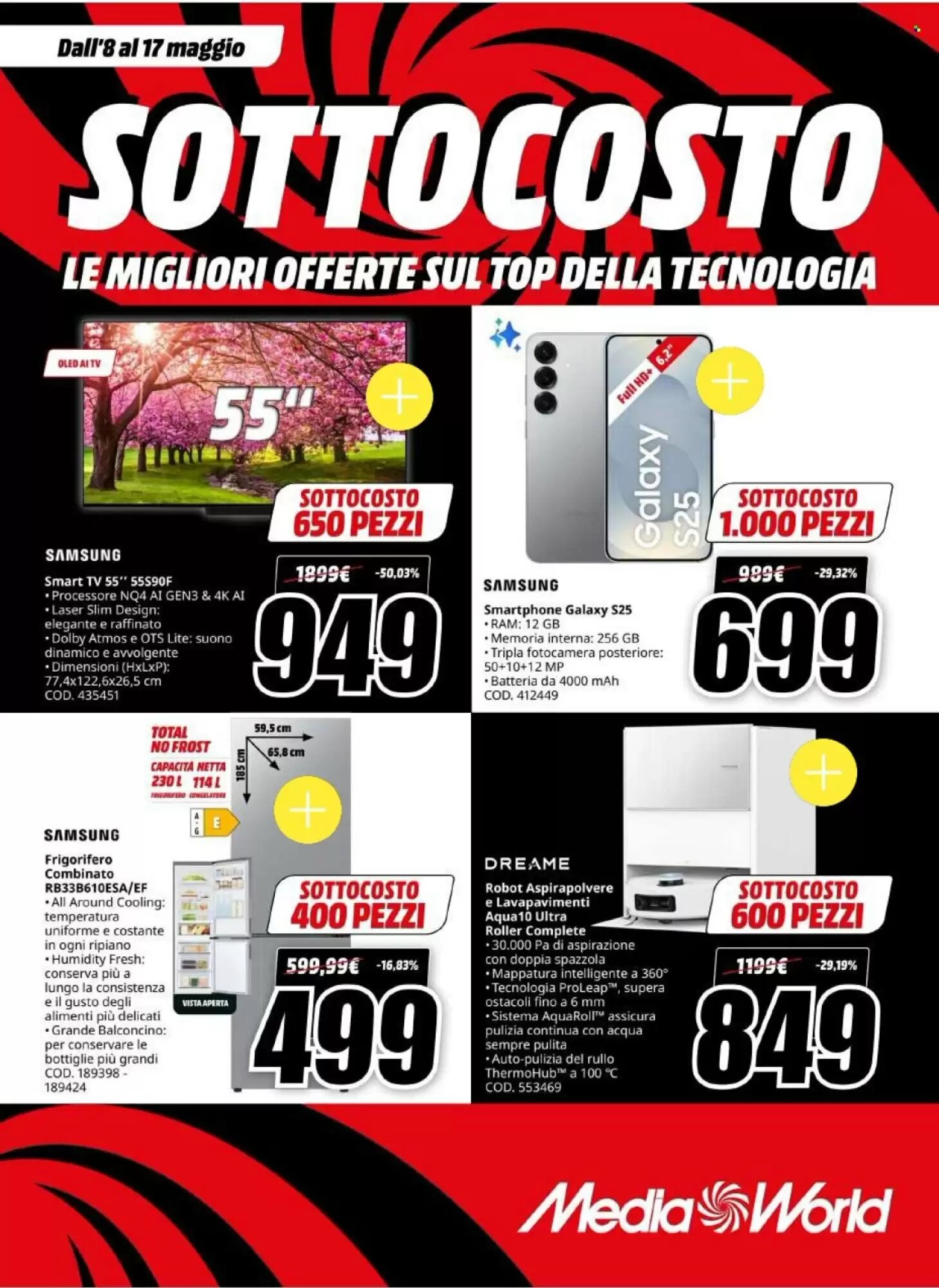 Volantino promozionale MediaWorld  valide dal 08/05/2026 - Pagina 1.