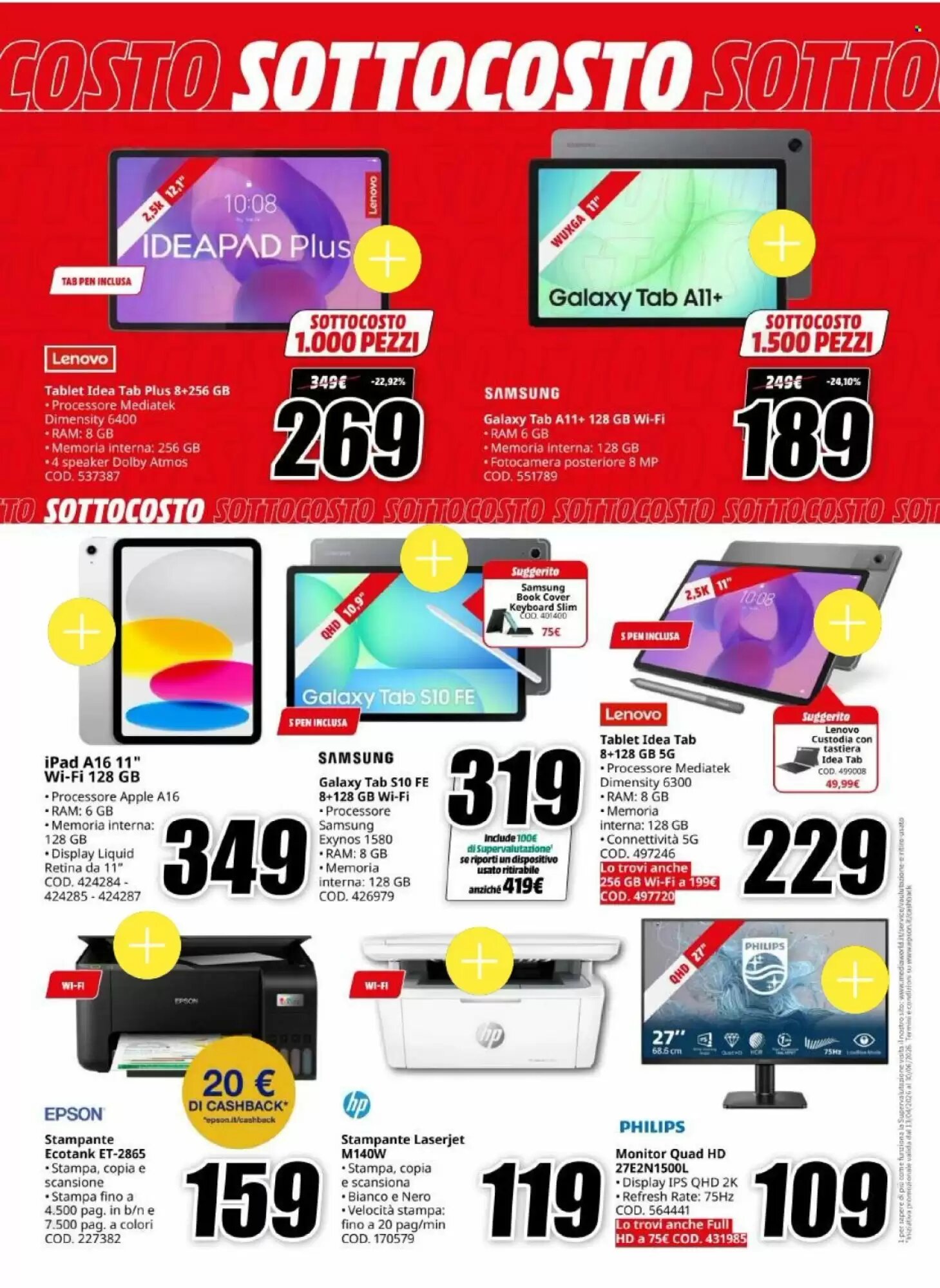 Volantino promozionale MediaWorld  valide dal 08/05/2026 - Pagina 13.