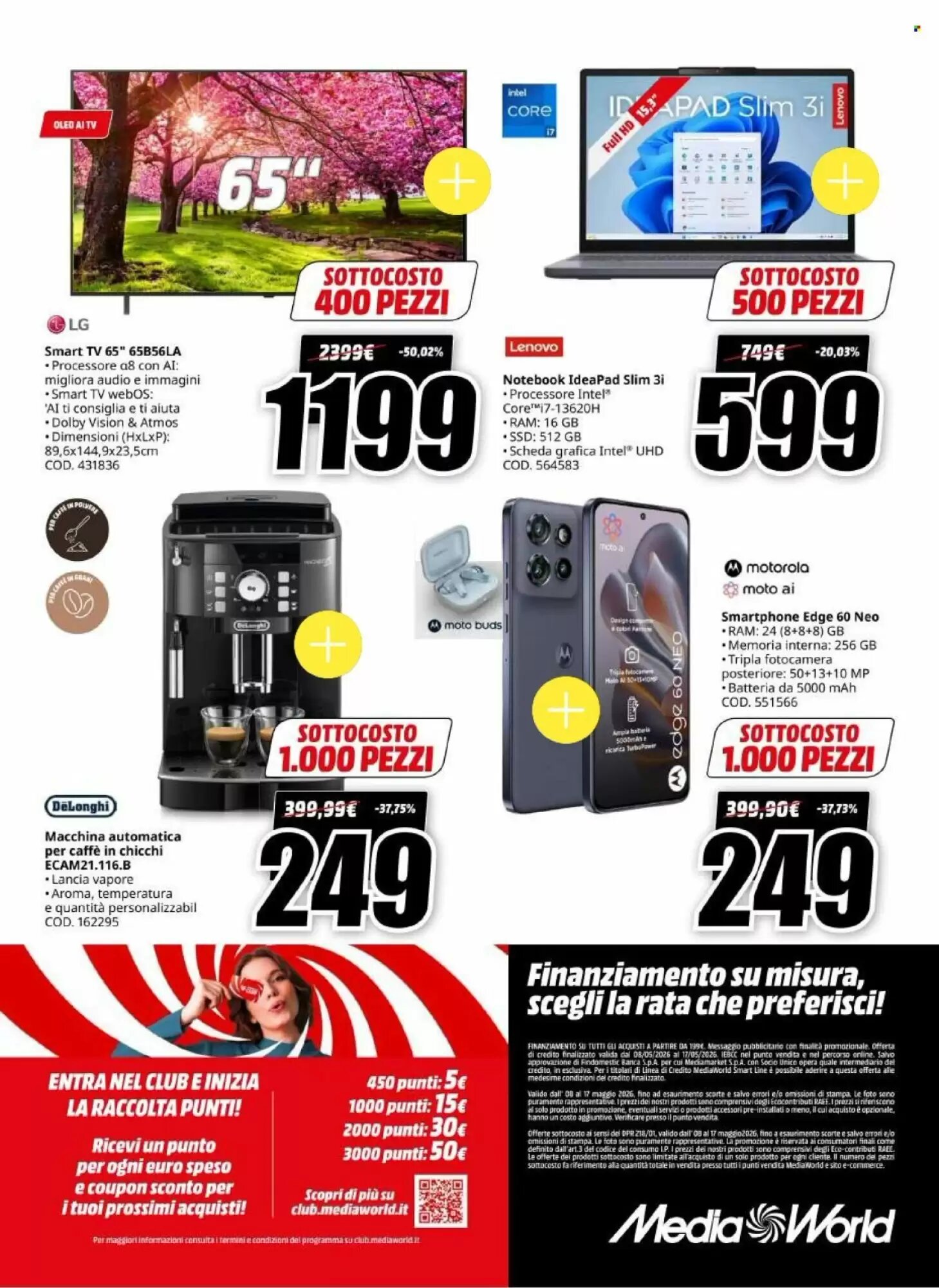 Volantino promozionale MediaWorld  valide dal 08/05/2026 - Pagina 34.