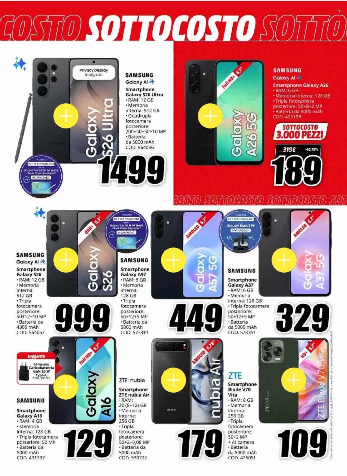 Volantino promozionale MediaWorld  valide dal 08/05/2026 - Pagina 4.
