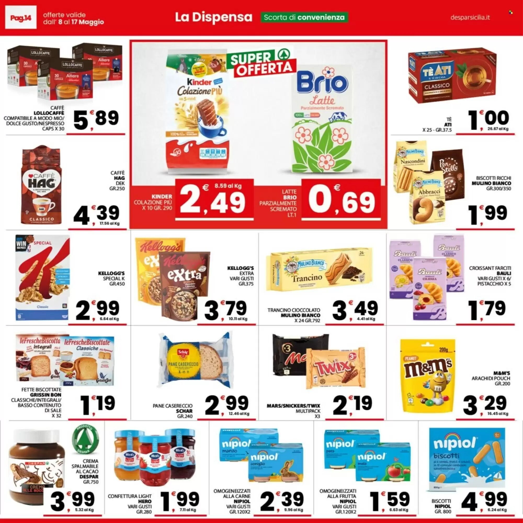 Volantino promozionale Despar Sicilia  valide dal 08/05/2026 - Pagina 15.