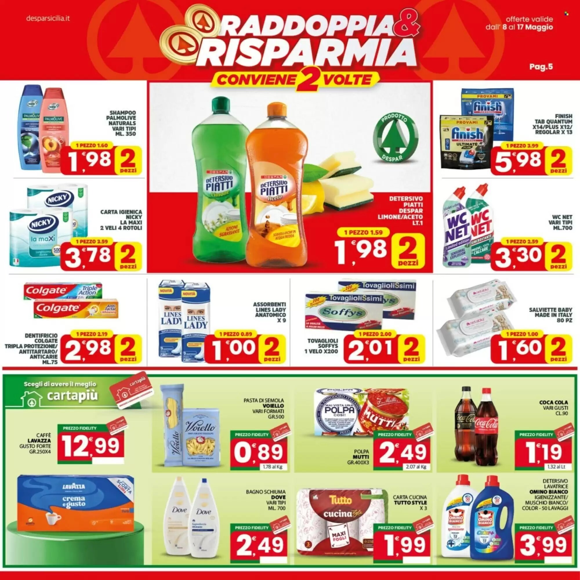 Volantino promozionale Despar Sicilia  valide dal 08/05/2026 - Pagina 5.