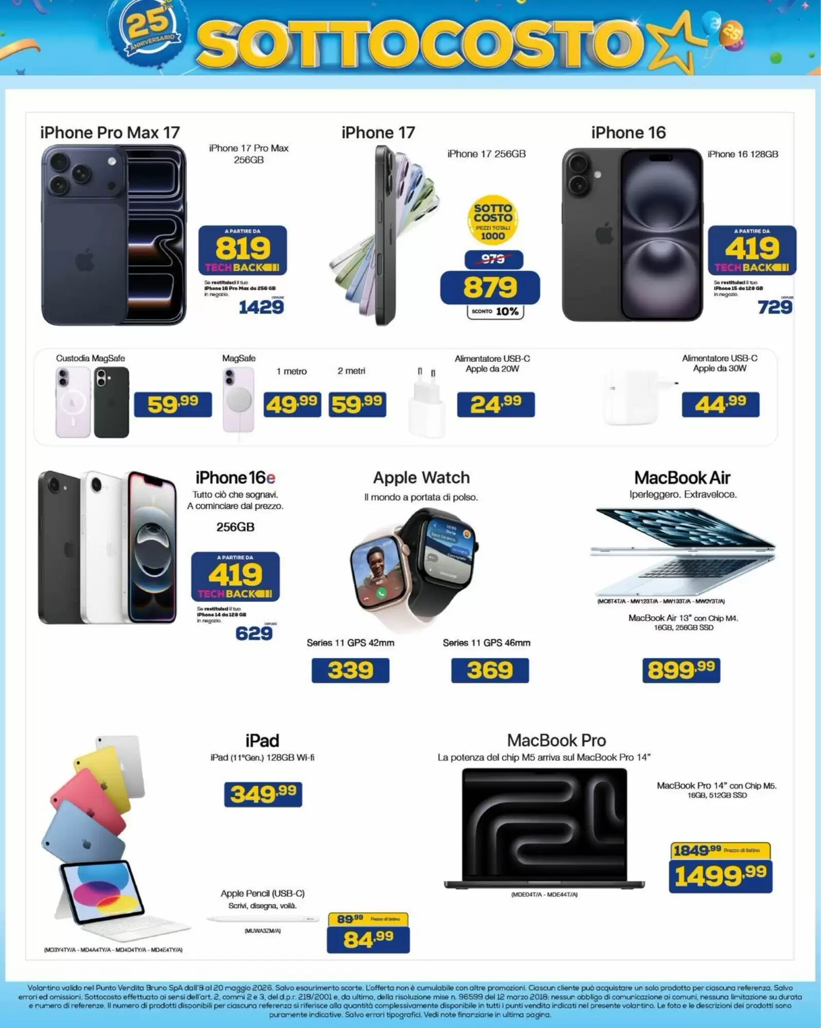 Volantino promozionale Euronics Bruno  valide dal 08/05/2026 - Pagina 13.