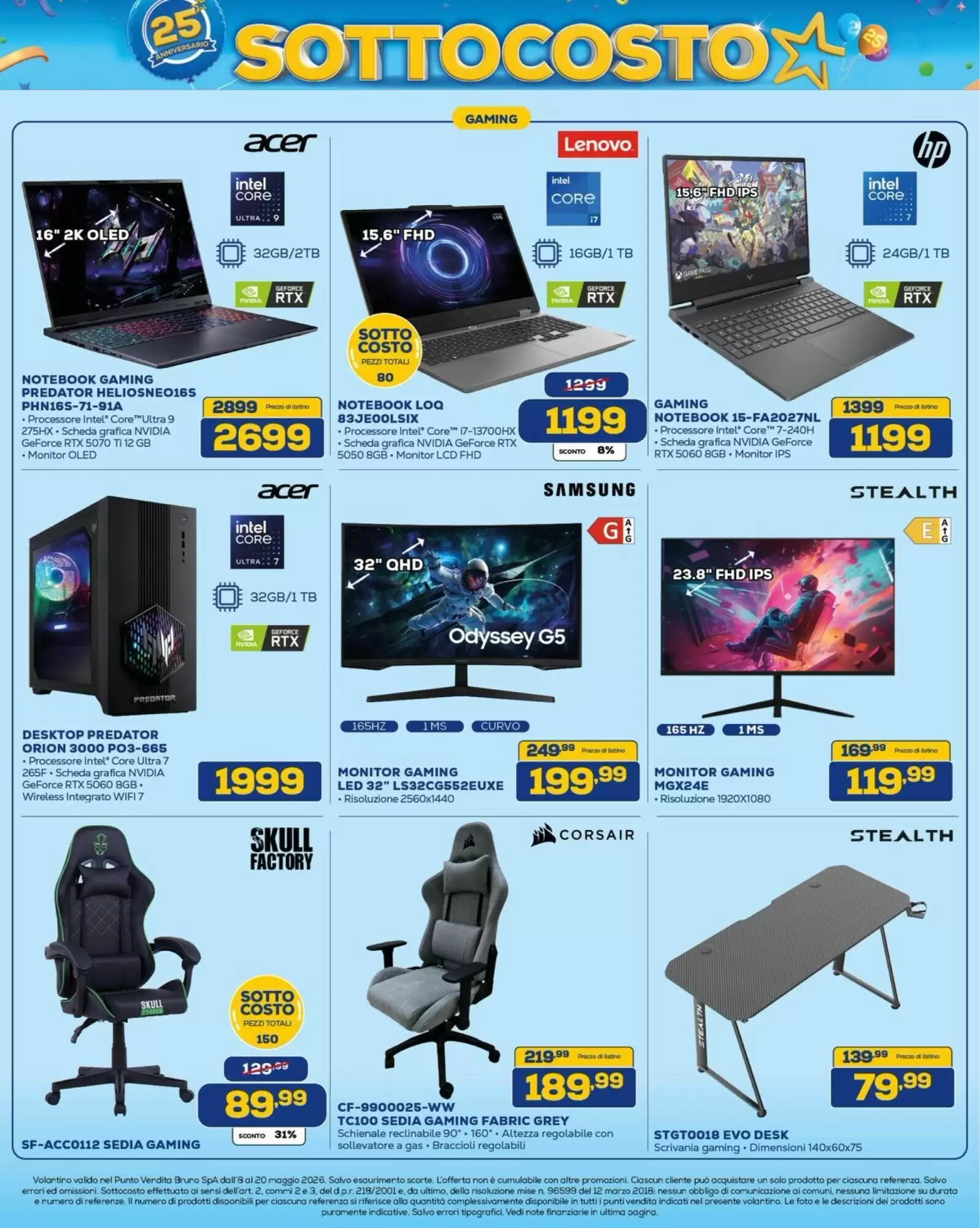 Volantino promozionale Euronics Bruno  valide dal 08/05/2026 - Pagina 15.