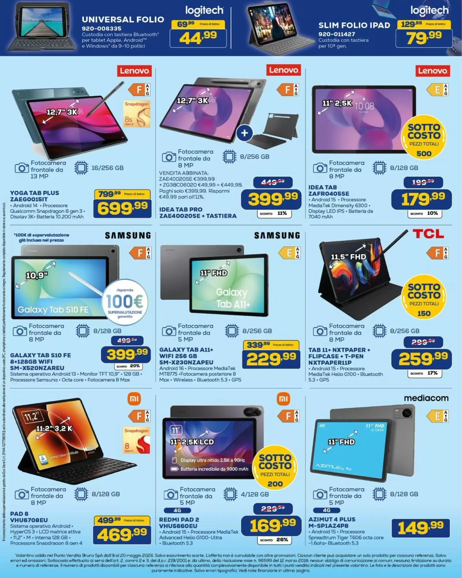 Volantino promozionale Euronics Bruno  valide dal 08/05/2026 - Pagina 16.