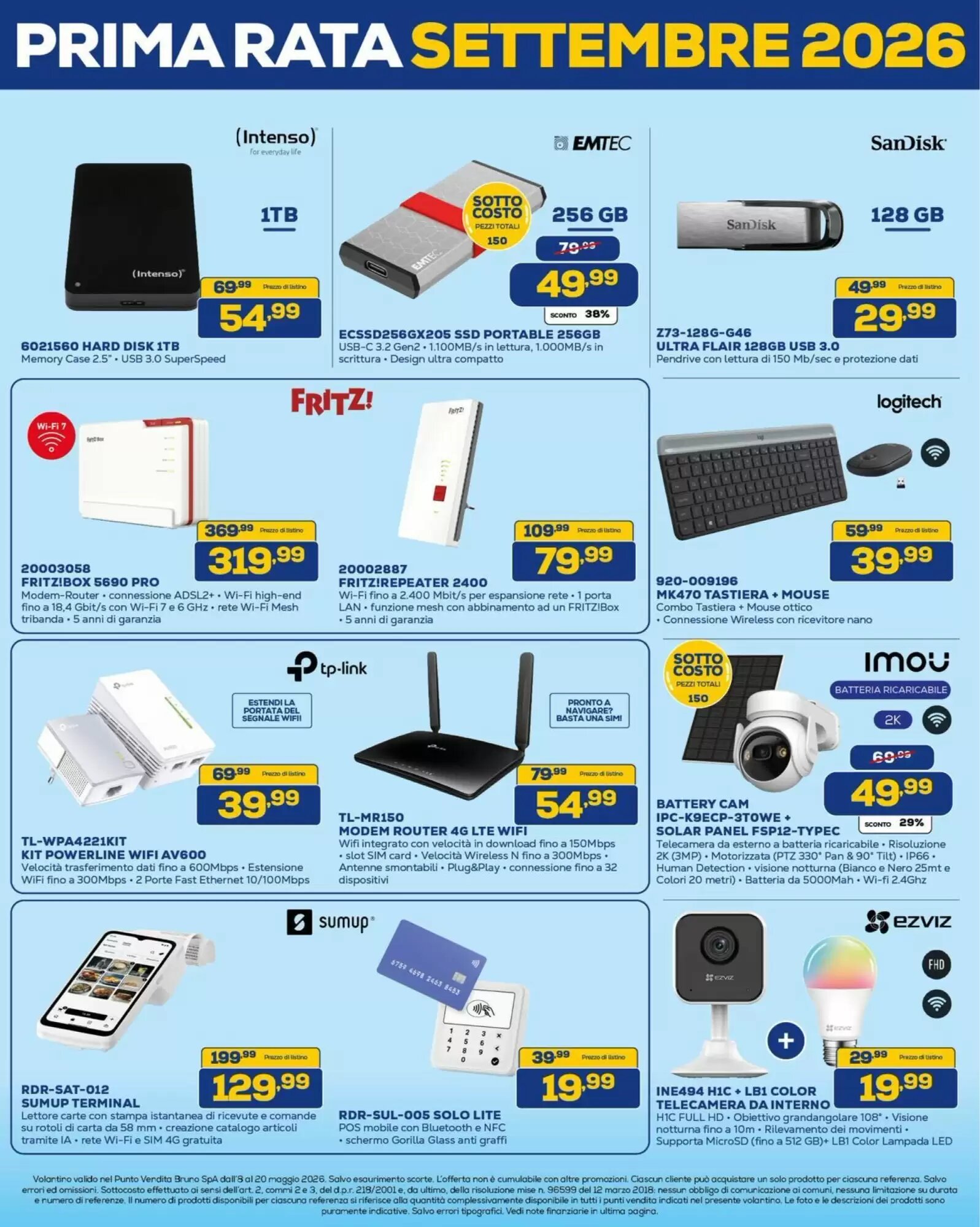 Volantino promozionale Euronics Bruno  valide dal 08/05/2026 - Pagina 18.