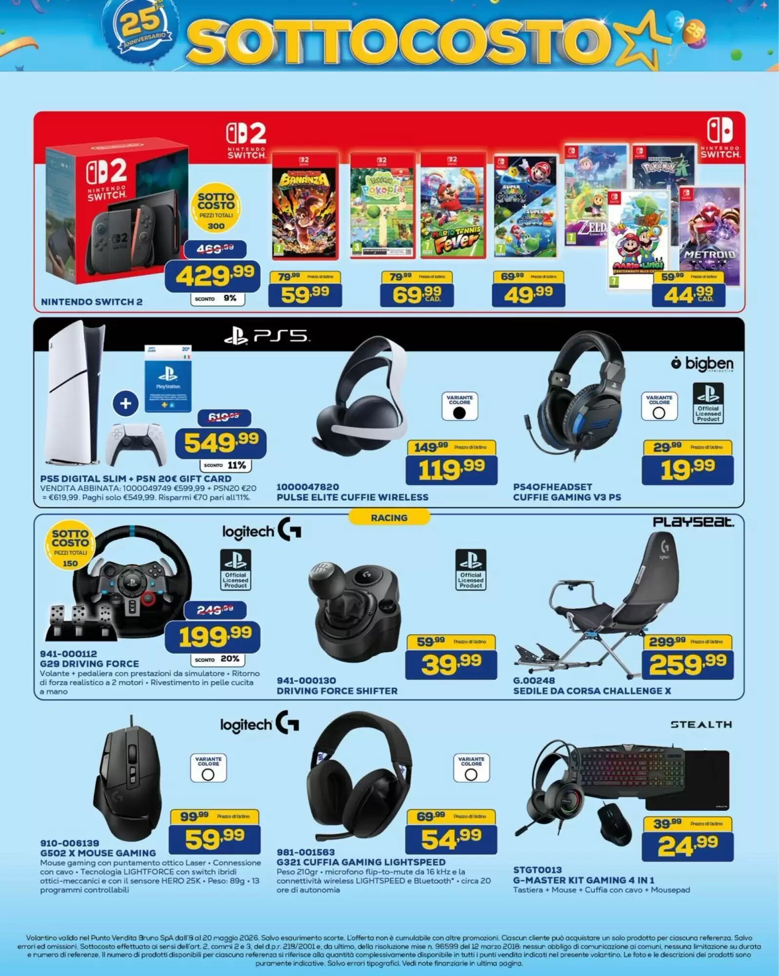 Volantino promozionale Euronics Bruno  valide dal 08/05/2026 - Pagina 19.