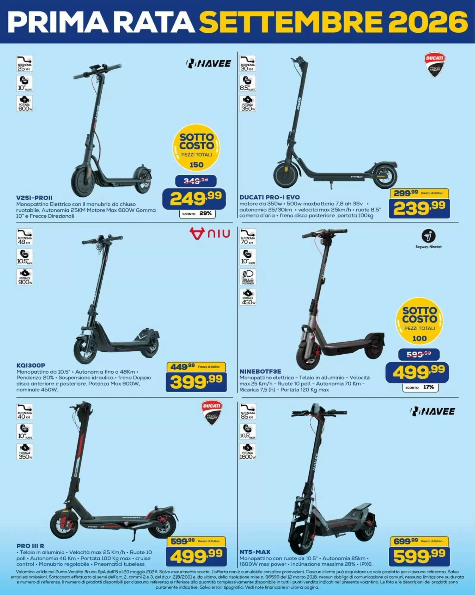 Volantino promozionale Euronics Bruno  valide dal 08/05/2026 - Pagina 20.