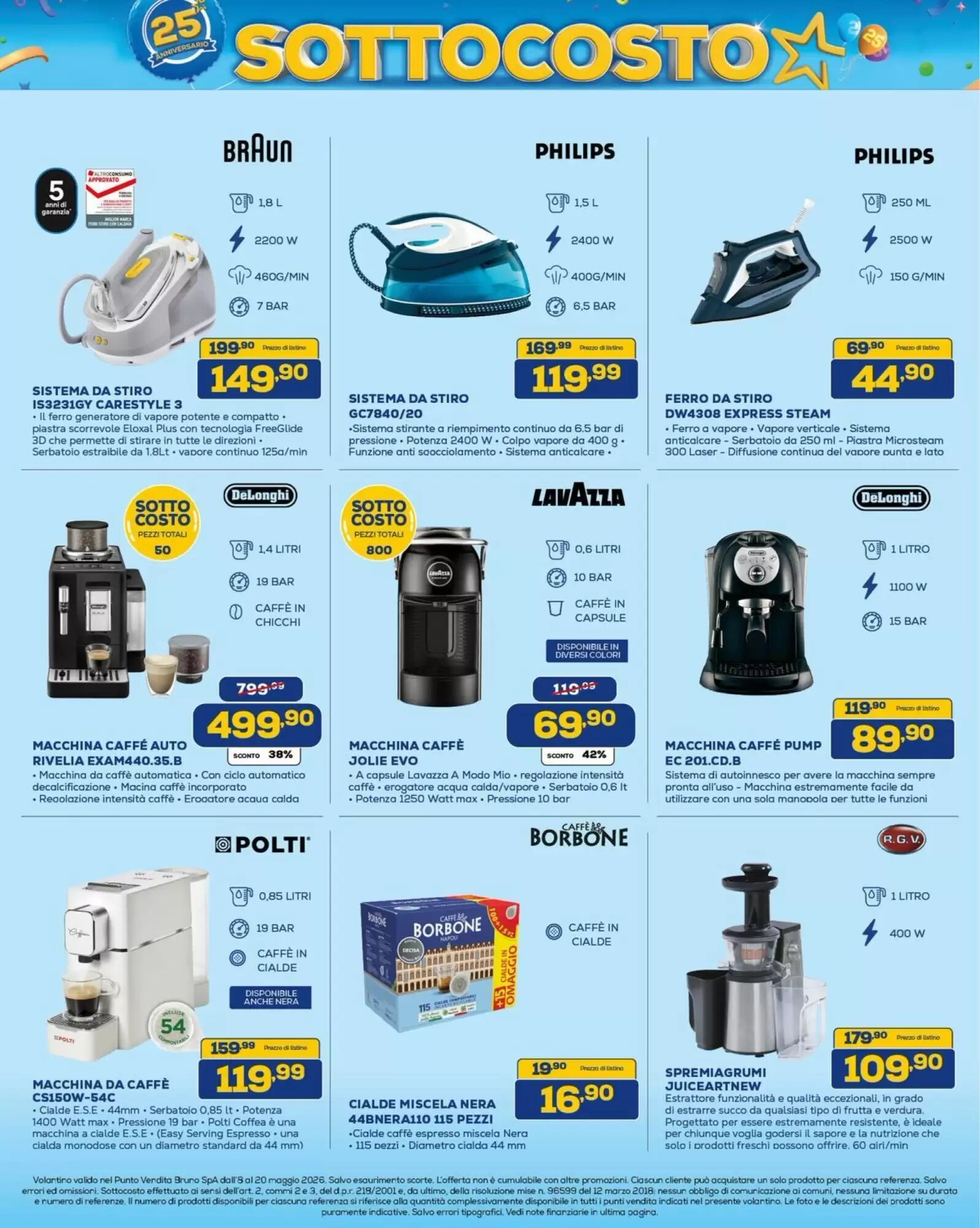Volantino promozionale Euronics Bruno  valide dal 08/05/2026 - Pagina 23.