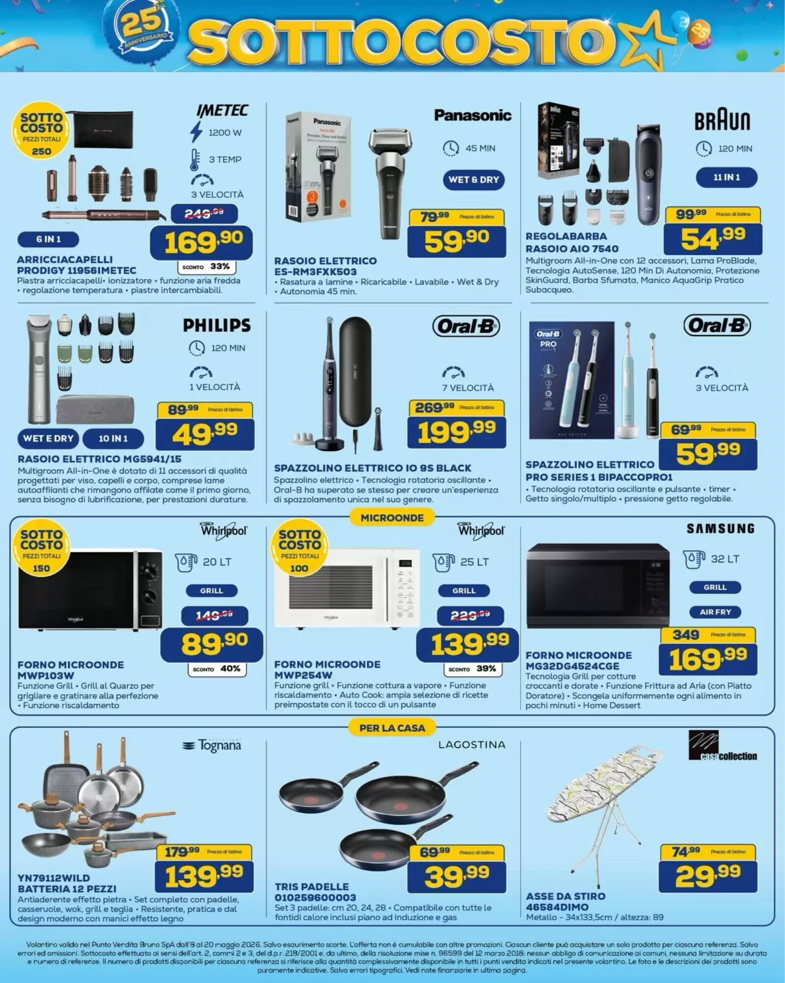 Volantino promozionale Euronics Bruno  valide dal 08/05/2026 - Pagina 25.